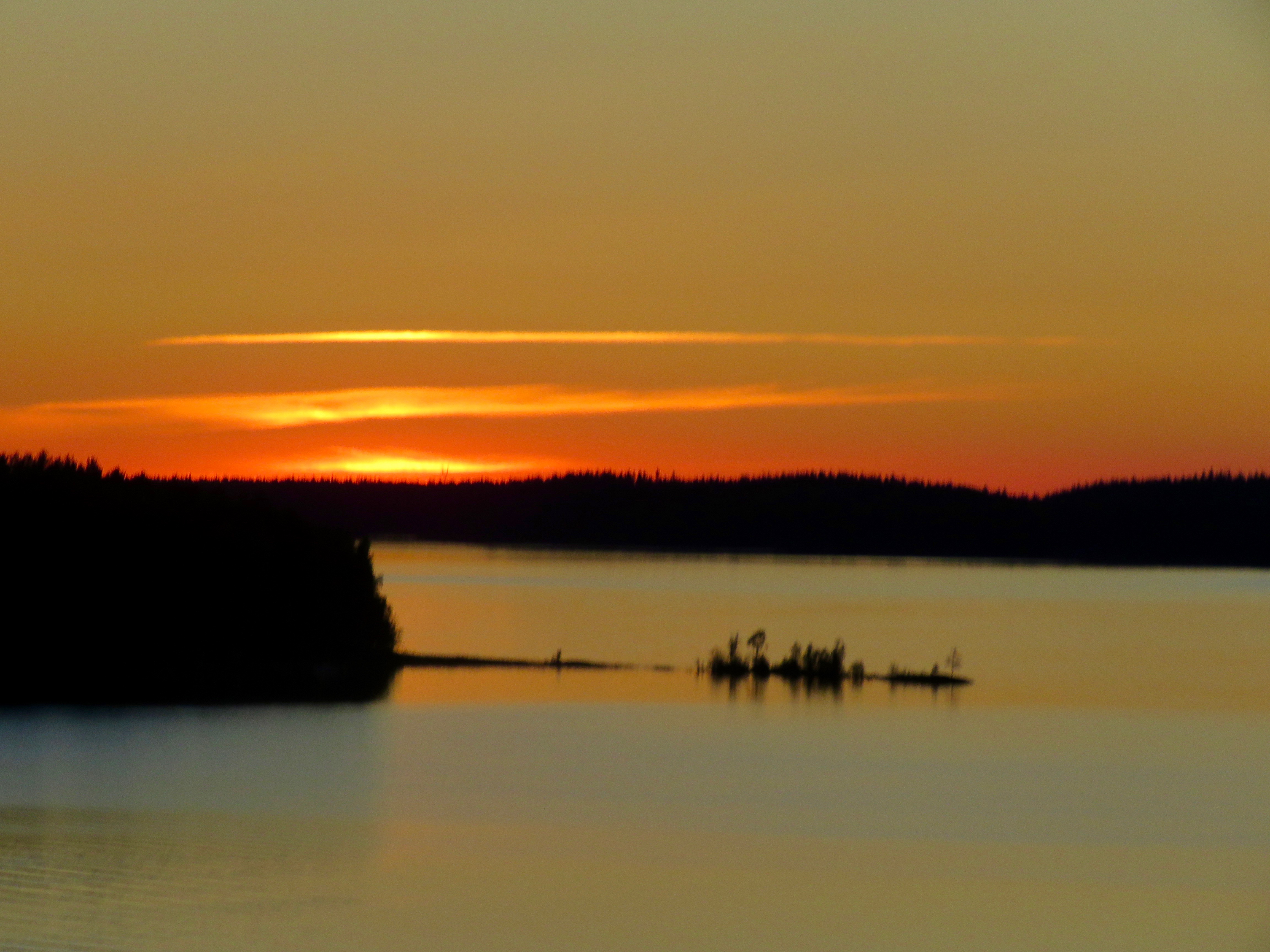Kaunis auringonlasku