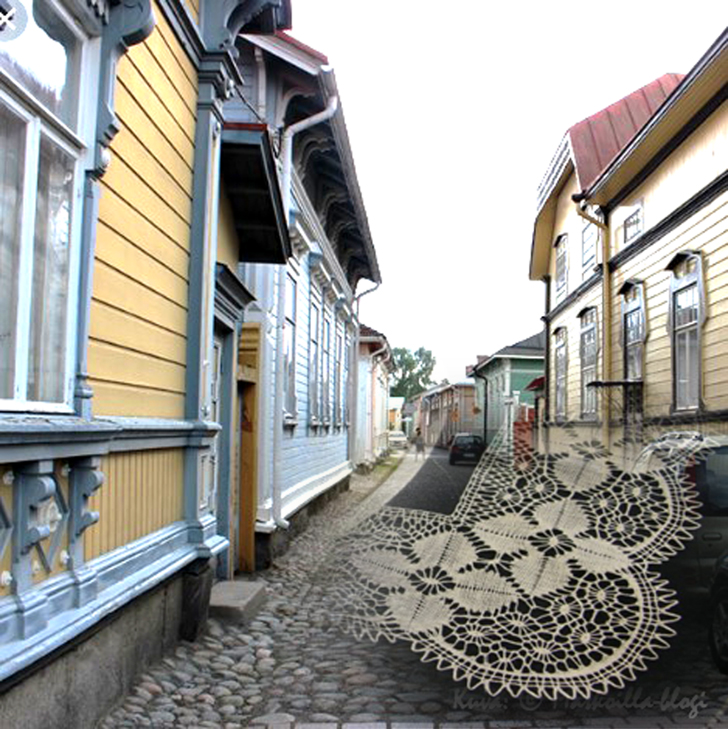 Isopoikkikatu ja pitsi