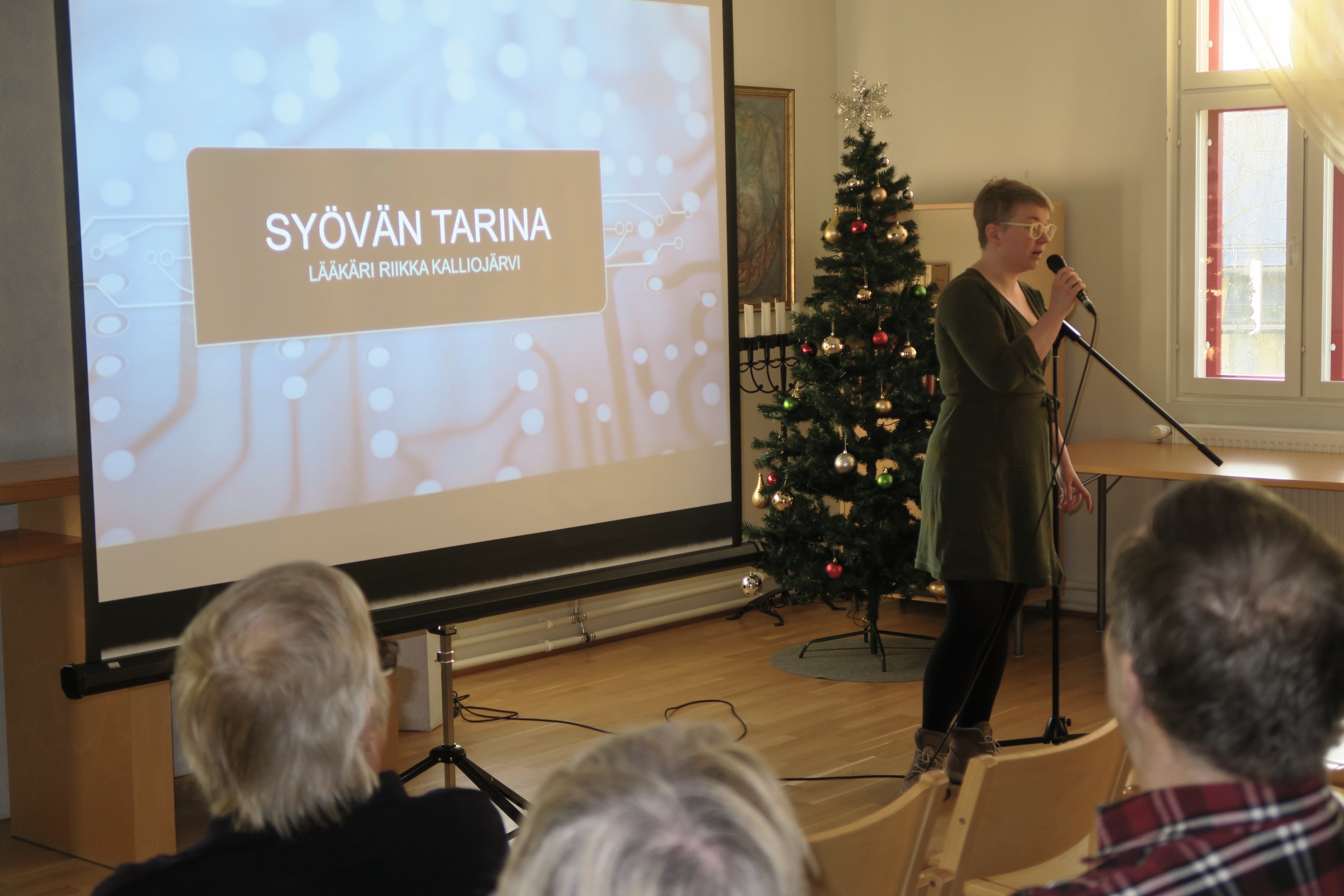 Syövän tarina luento
