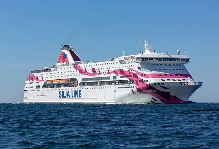 Jälleen Baltic Princessalla