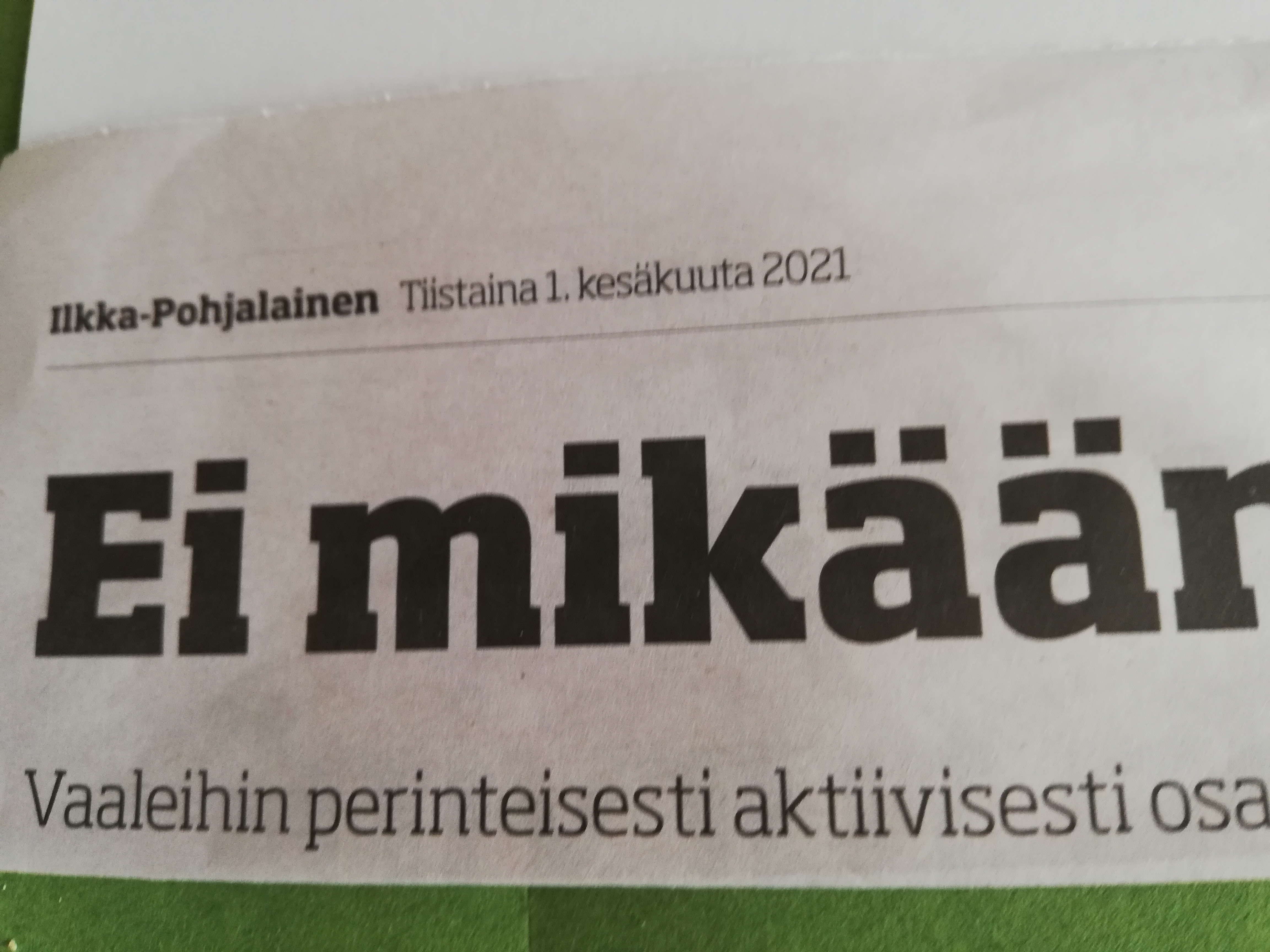Kuva Ilkka-Pohjalaisen sivusta