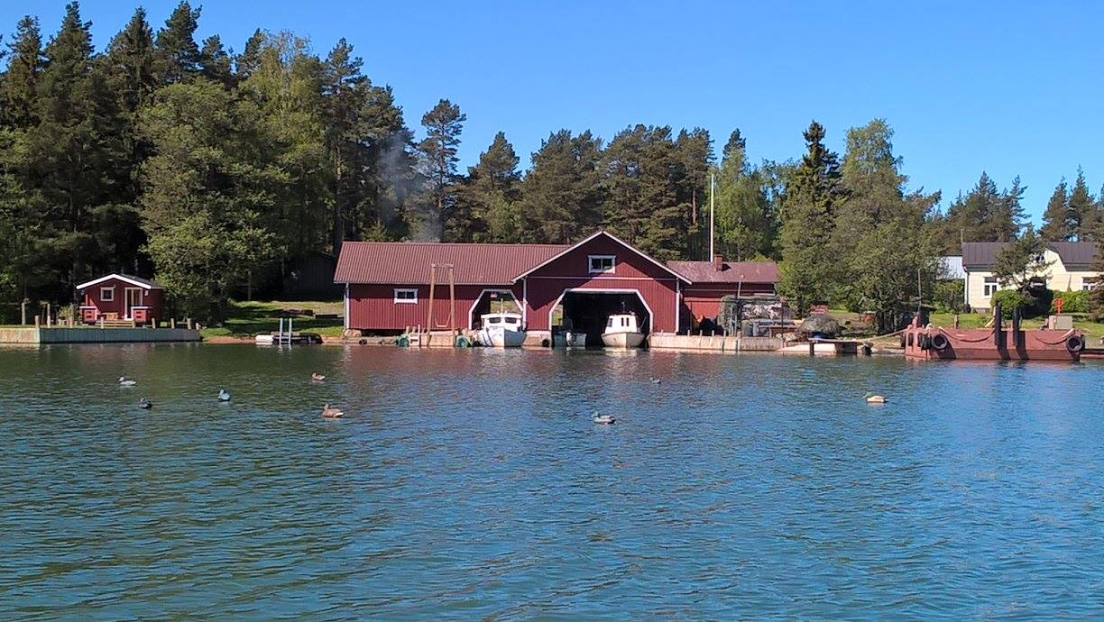 Kalastajatila mereltä