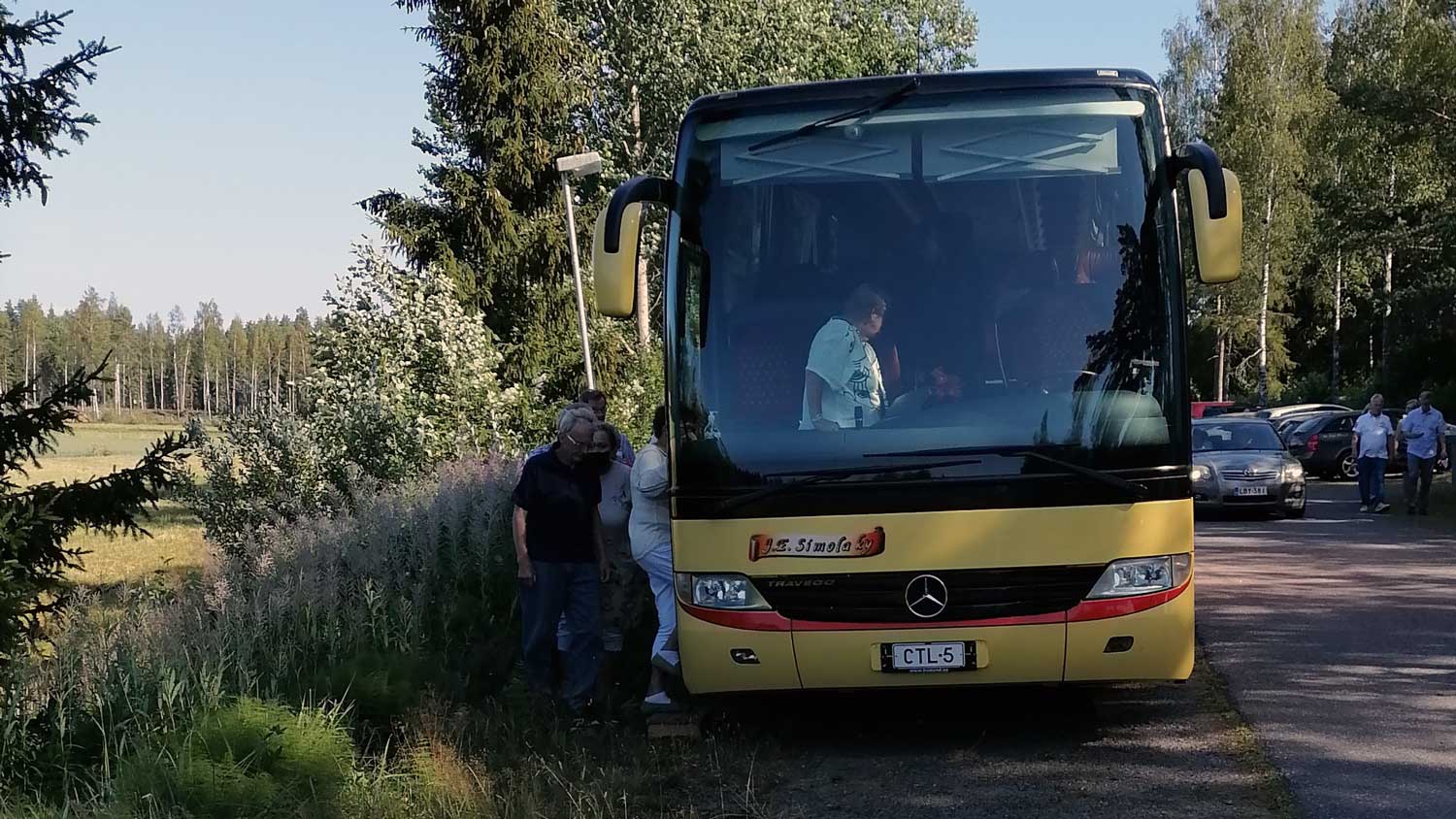 Tilausajot Simolan bussilla