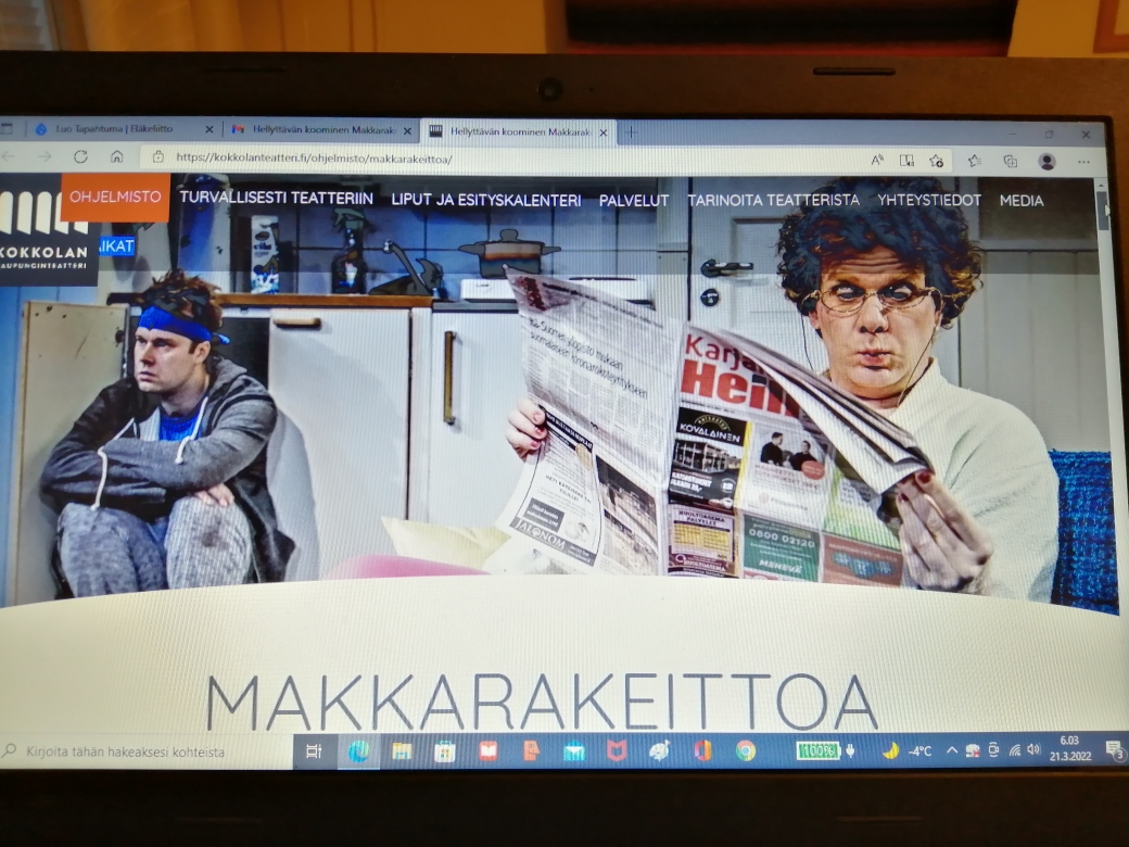Teatteria tarjolla Kokkolassa