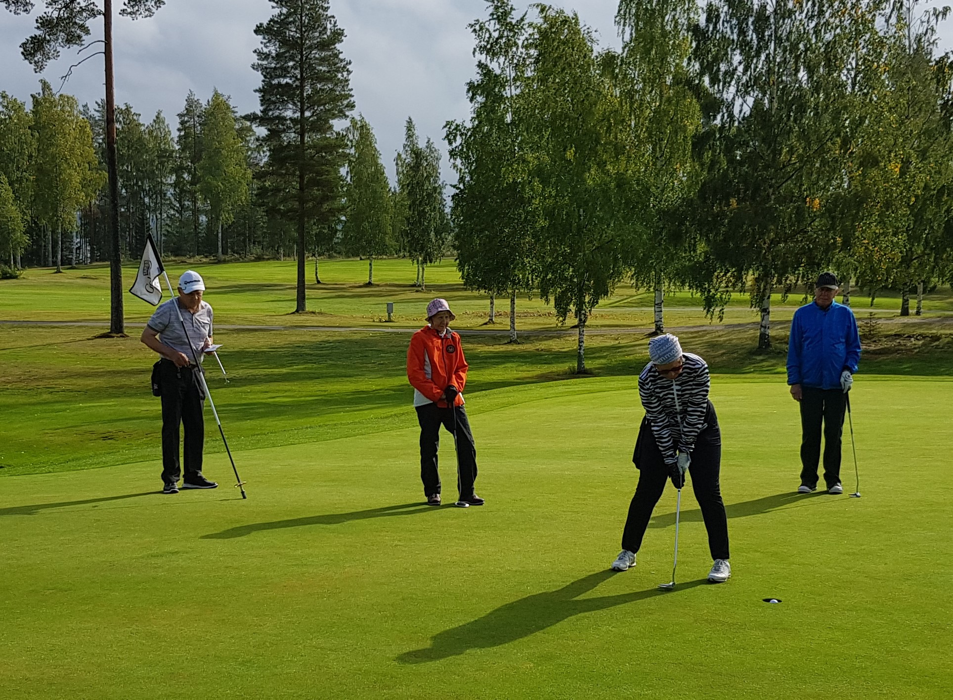 Golfin pelaajat