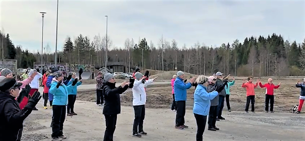 kävelyä