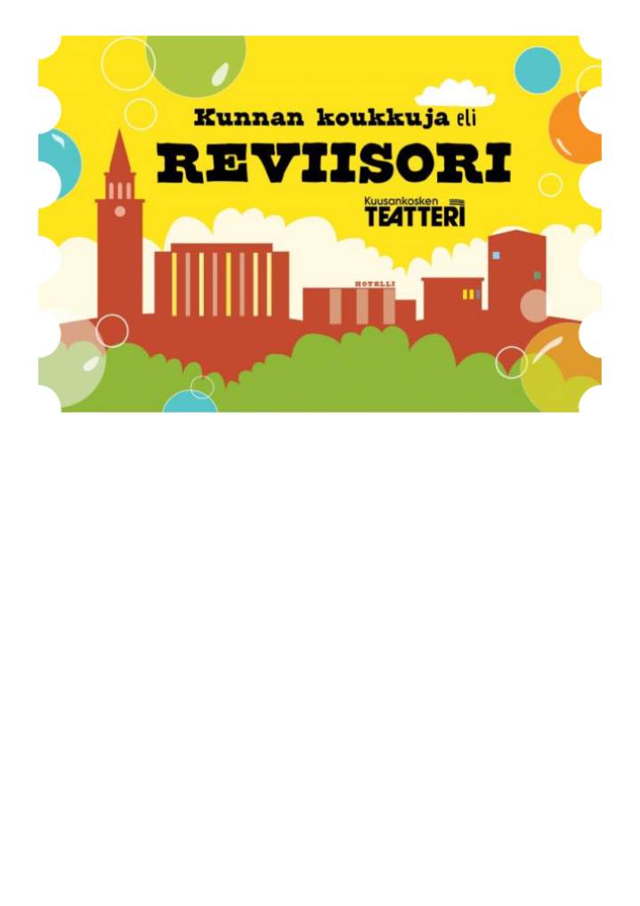 Reviisori, näytelmä
