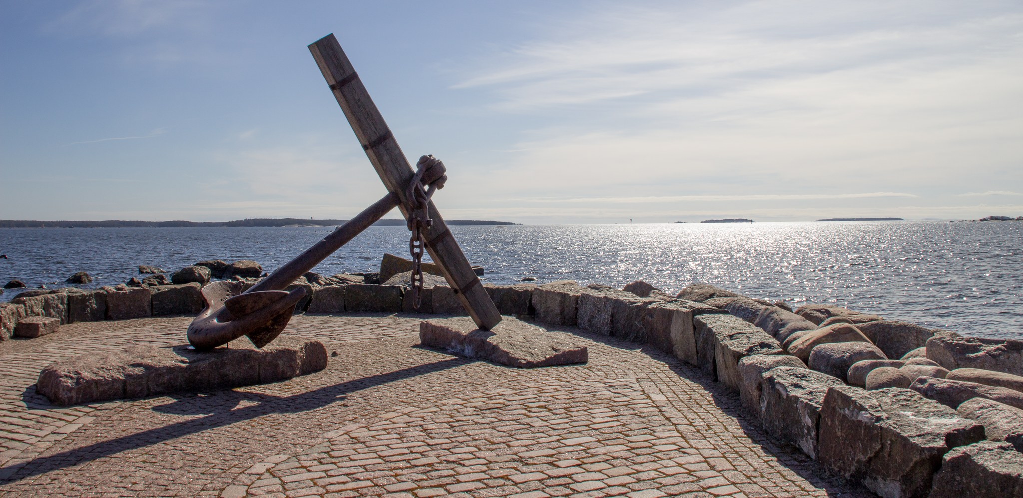 Katariinan meripuisto, ankkuriluoto