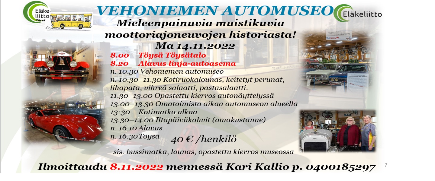 Vehoniemen matka etusivu