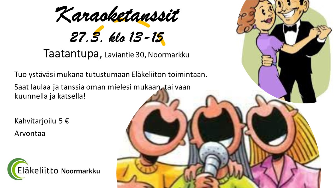 Karaoketanssit Noormarkussa
