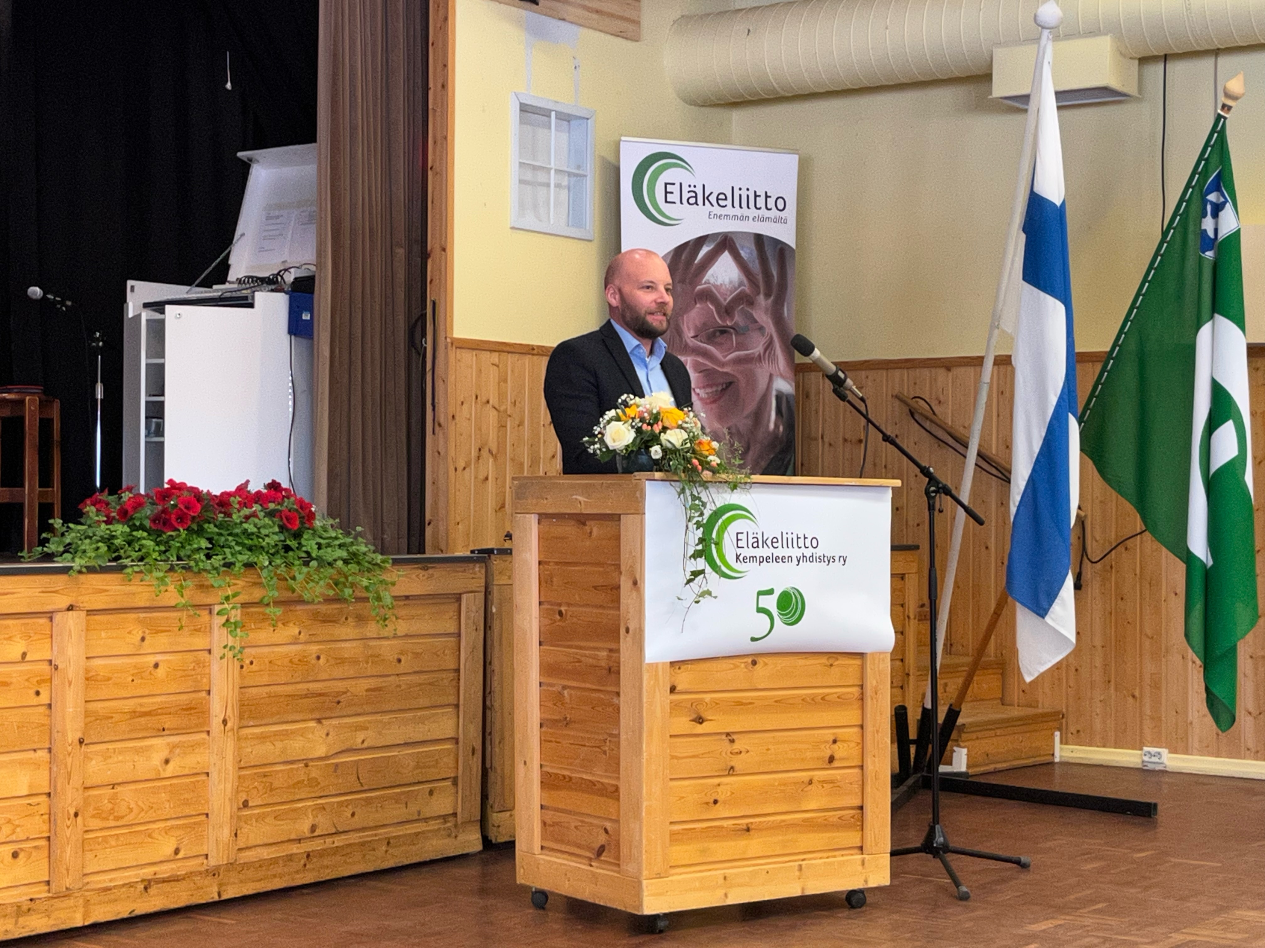 Kunnanjohtaja Tuomas Lohi. Juhlapuhe