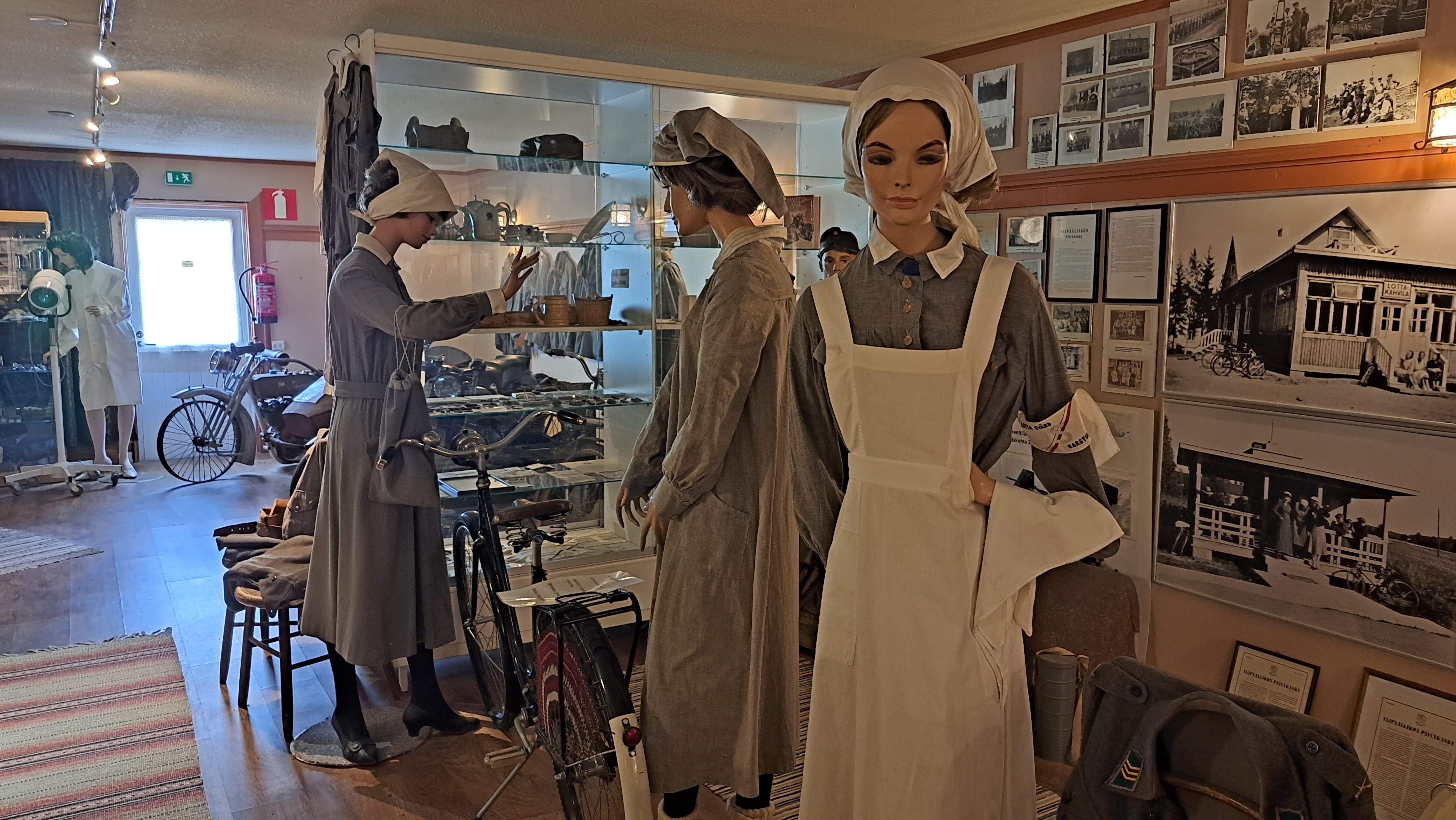 Museoissa oli paljon nähtävää