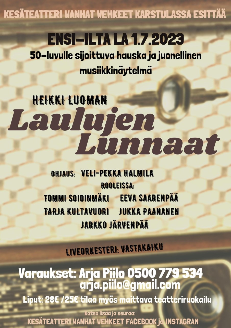 Meidän retki oli sunnuntaina 2.7
