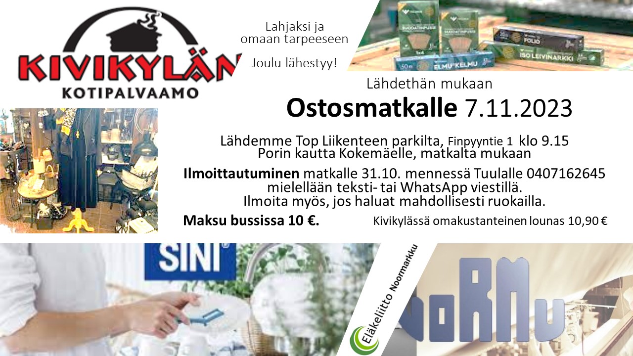 Ostosmatka 7.11.