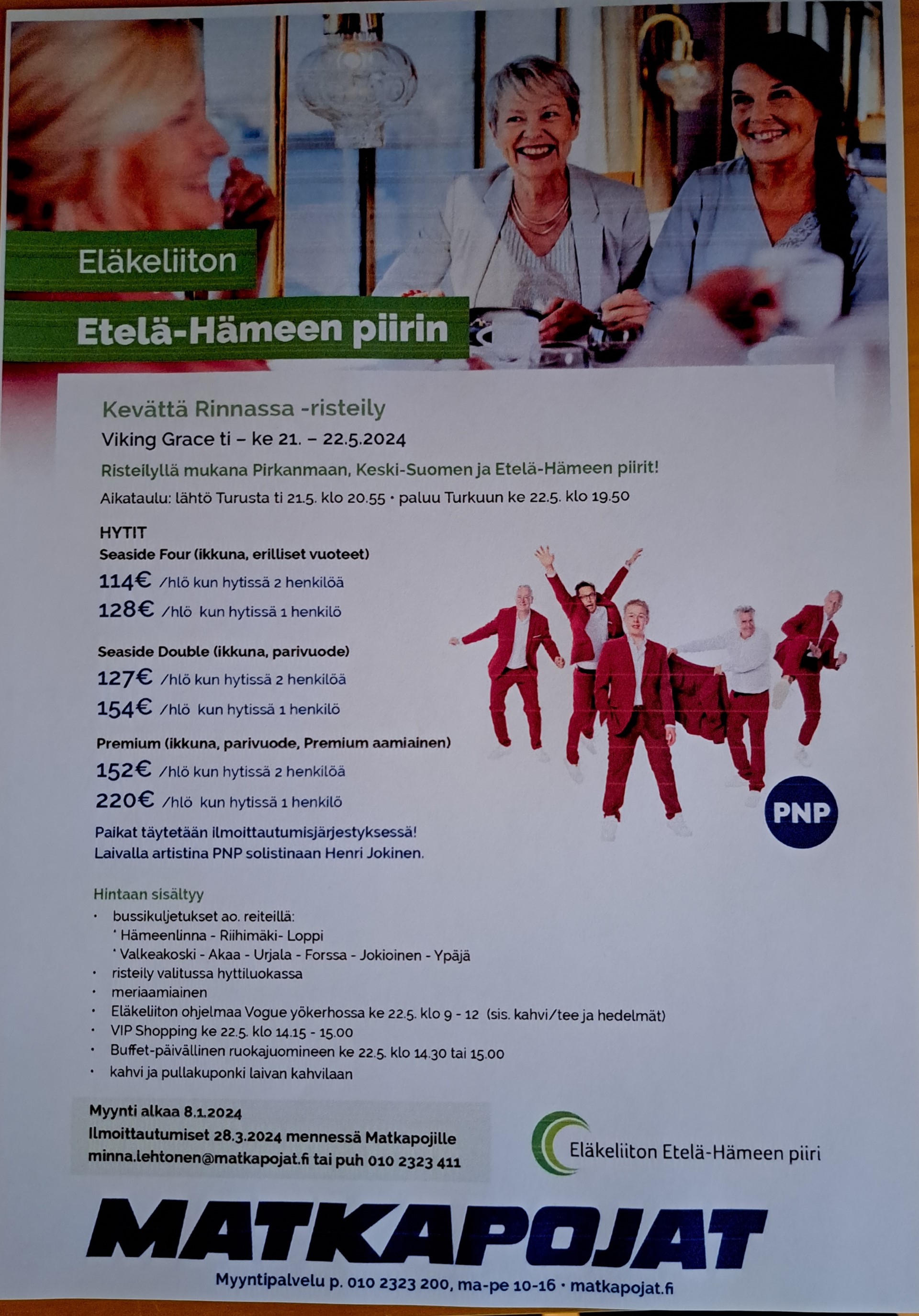 Eläkeliiton Kevättä rinnassa 