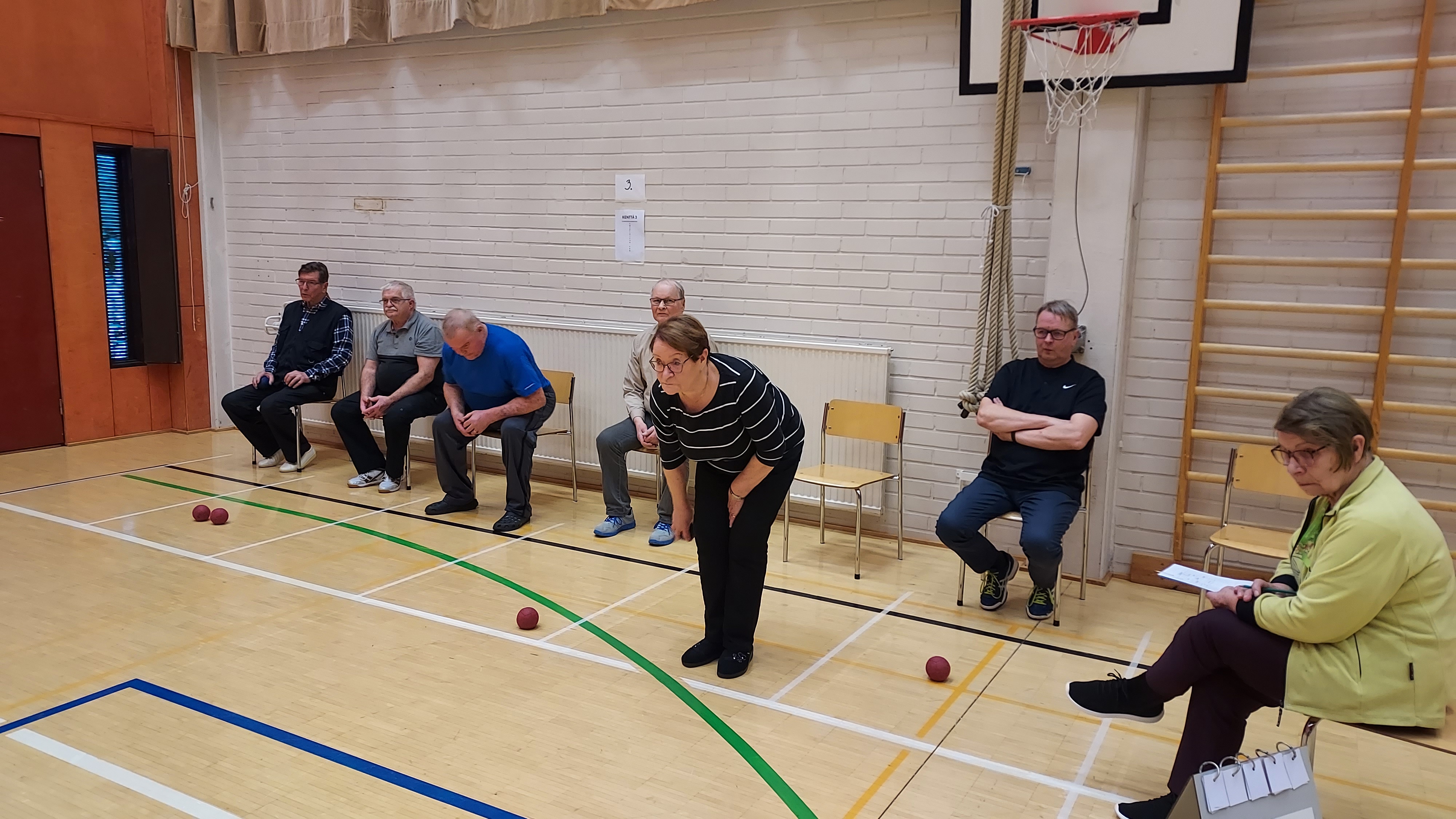 Boccia-turnaus Jäppilässä