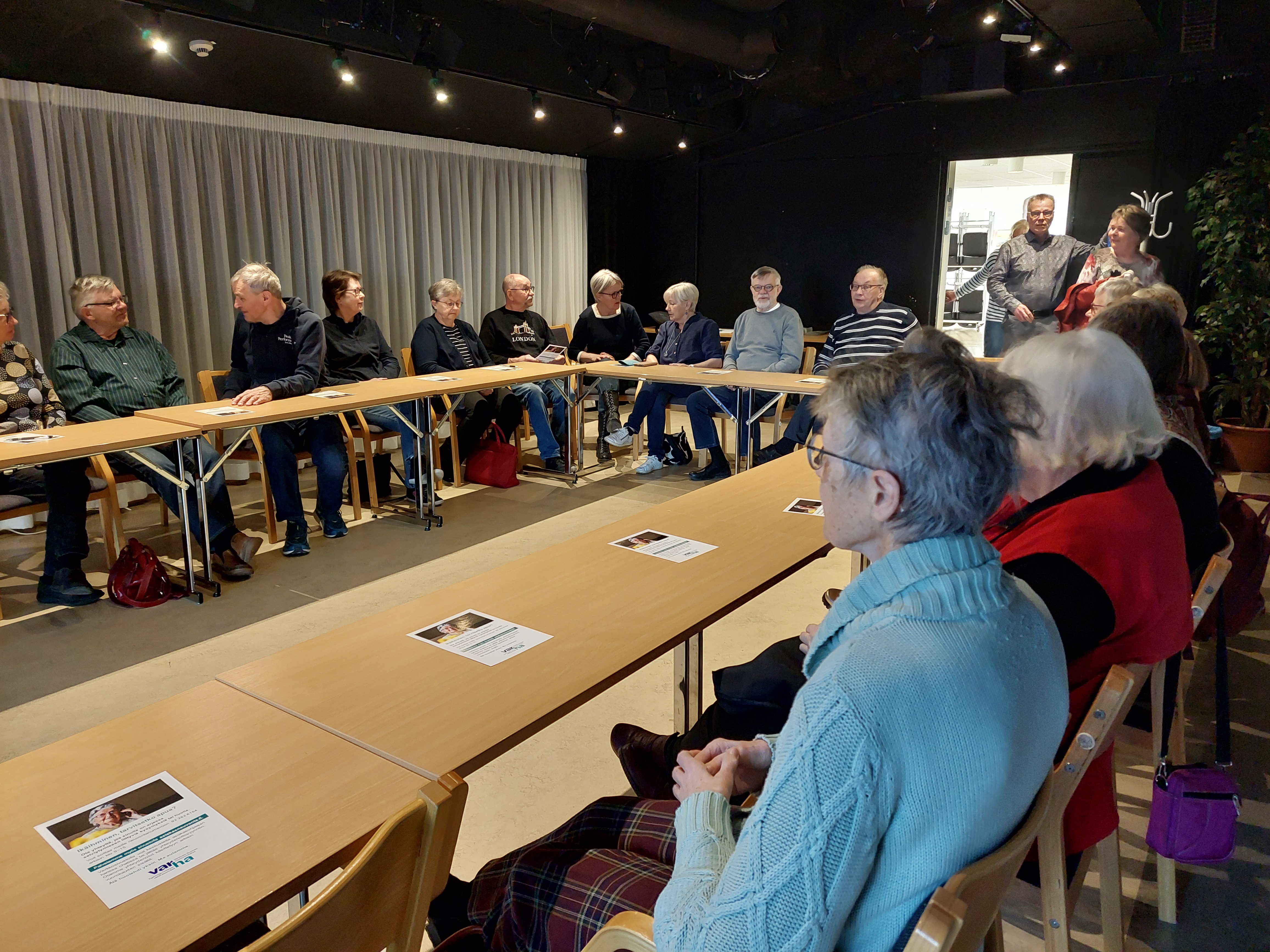 Vapaaehtoistyöntekijöiden koulutus ja virkistyspäivä Crusellissa 11.4.2024