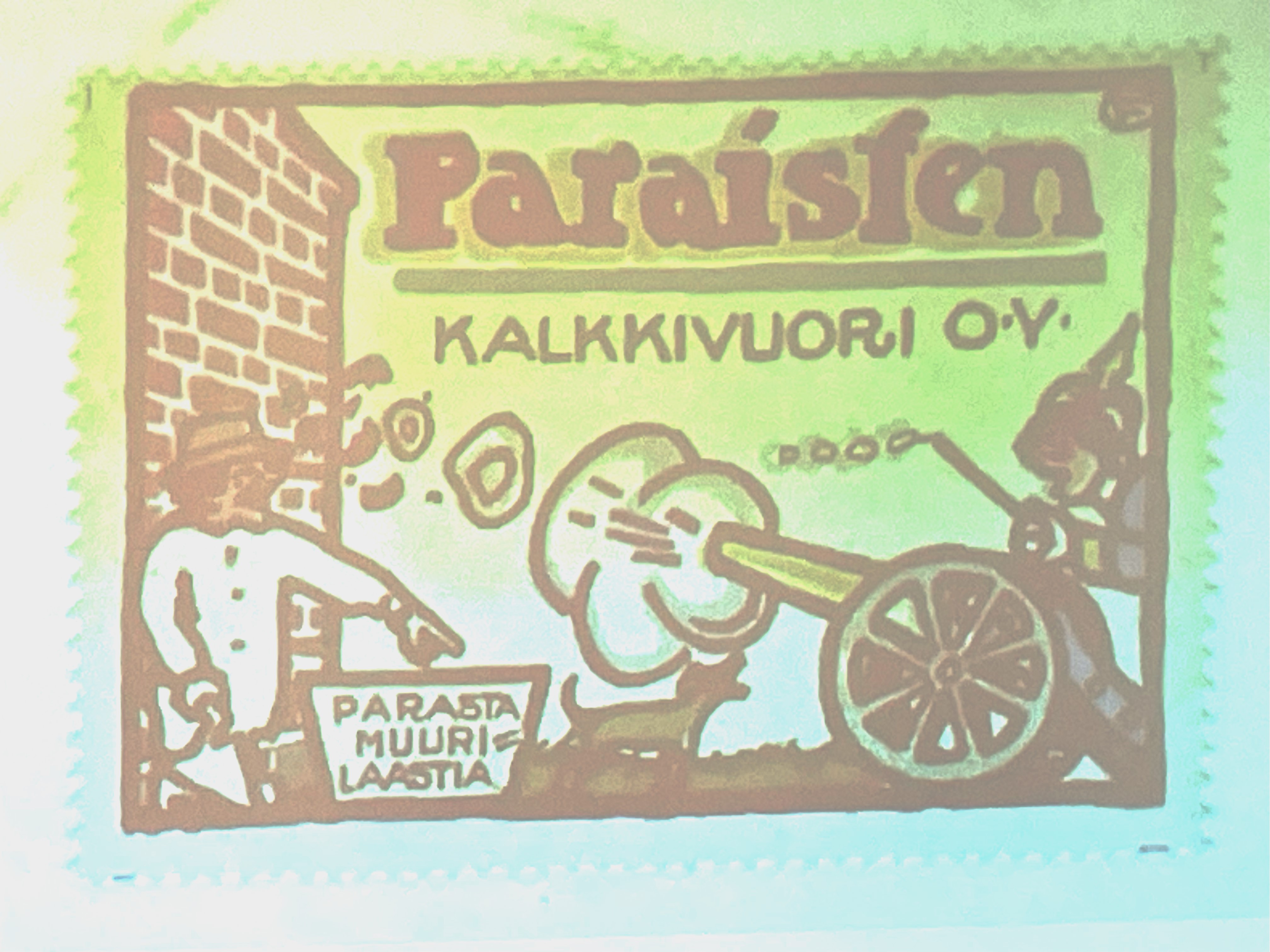 Mainontaa Paraisten Kalkkivuori