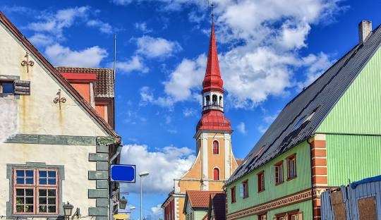 Kuva Pärnun kaupungista Viross