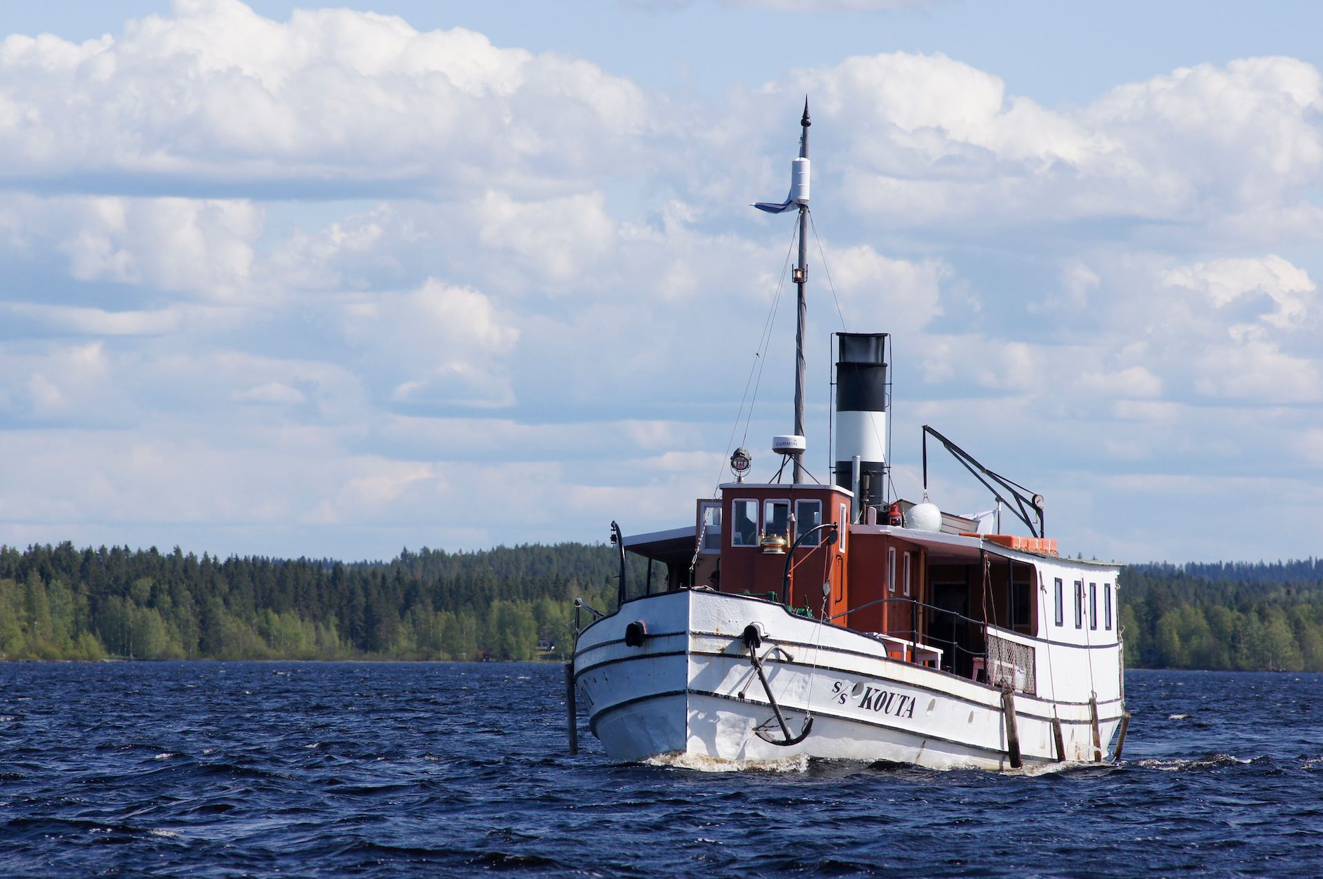 Kajaani Kouta Höyrylaivaristeilyt