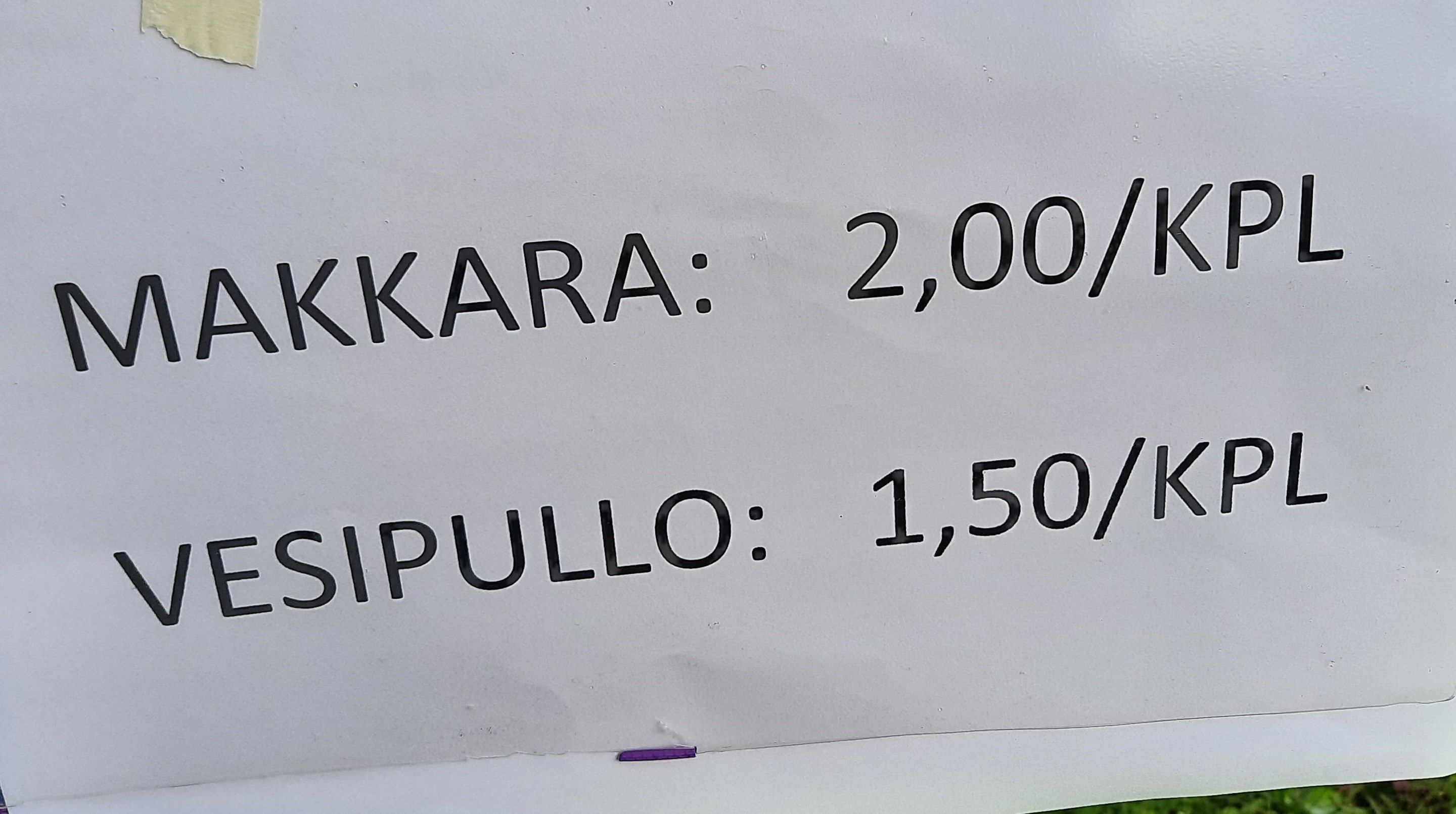 Nälissään ei tarvinnut olla.