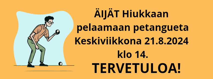 ÄIJÄT TARINOI petangue 