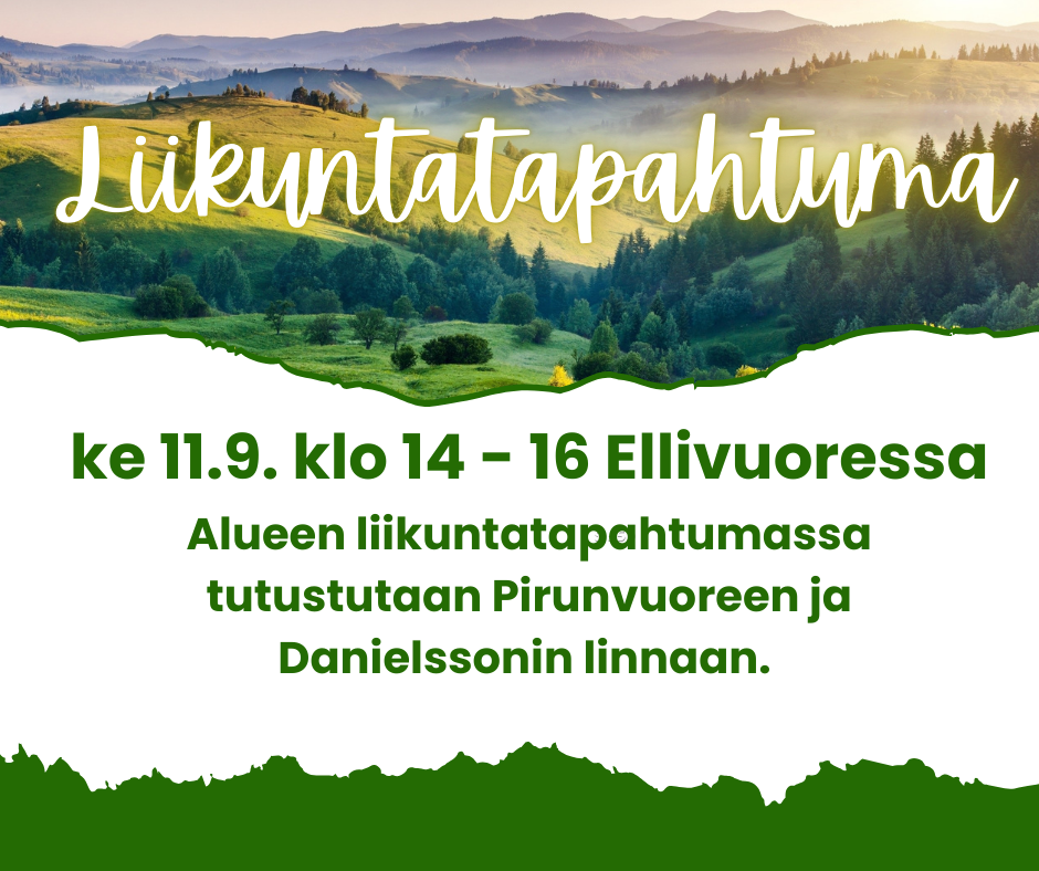 Alueen liikuntatilaisuus kuvituskuva