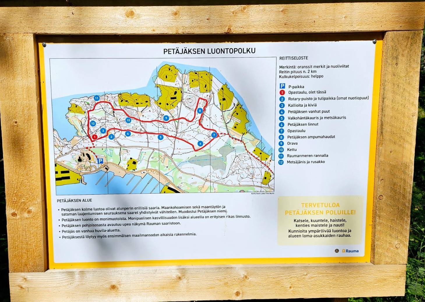 Petäjäs luontopolku