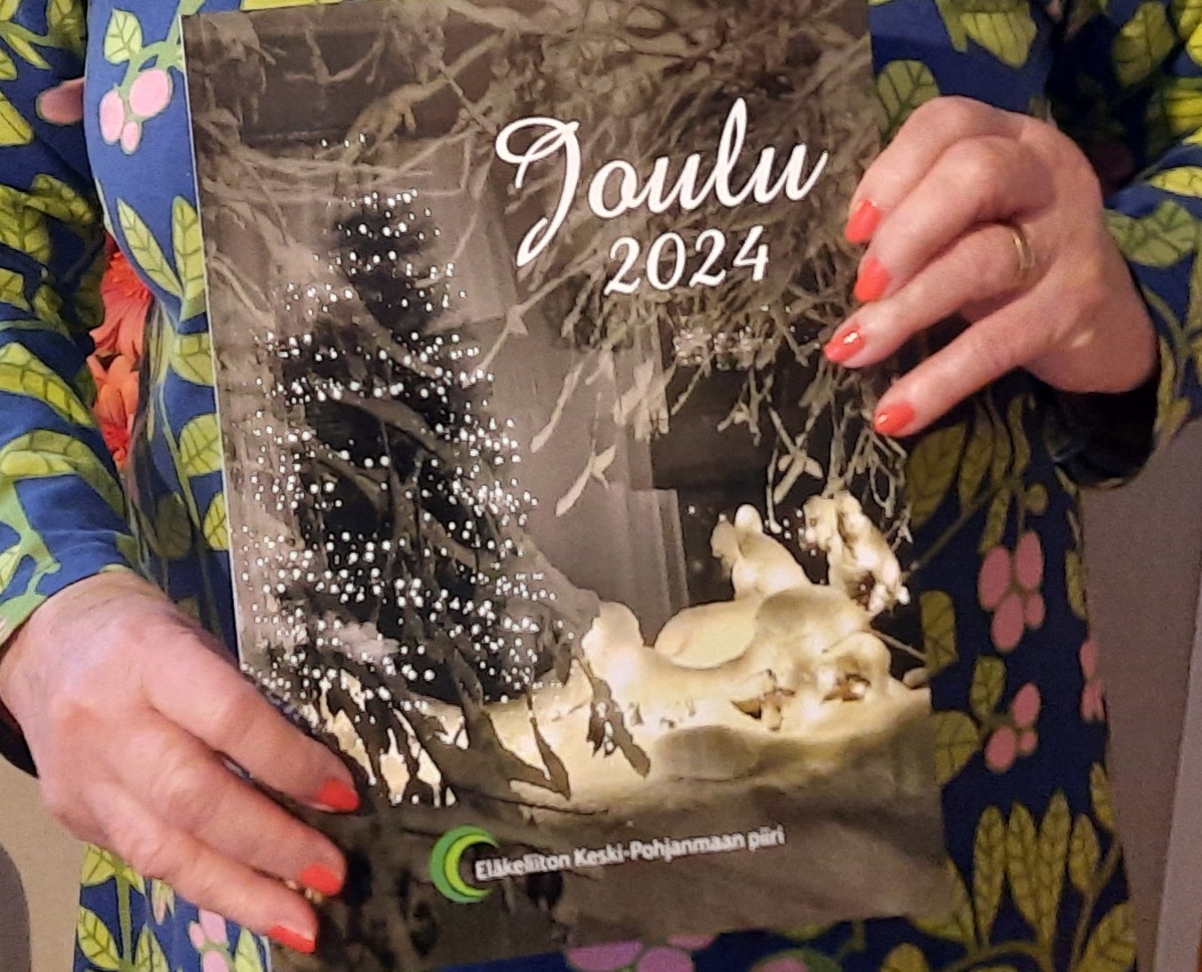 joululehti esillä