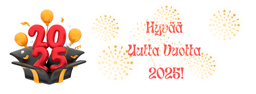 Hyvää Uutta Vuotta 2025
