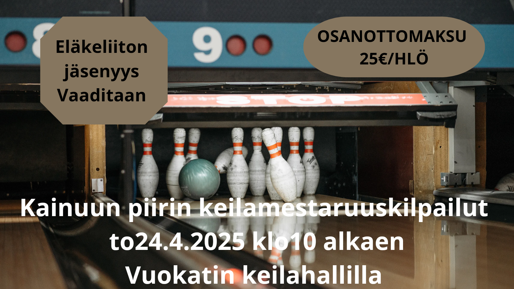 Piirin keilamestaruuskilpailut 2025