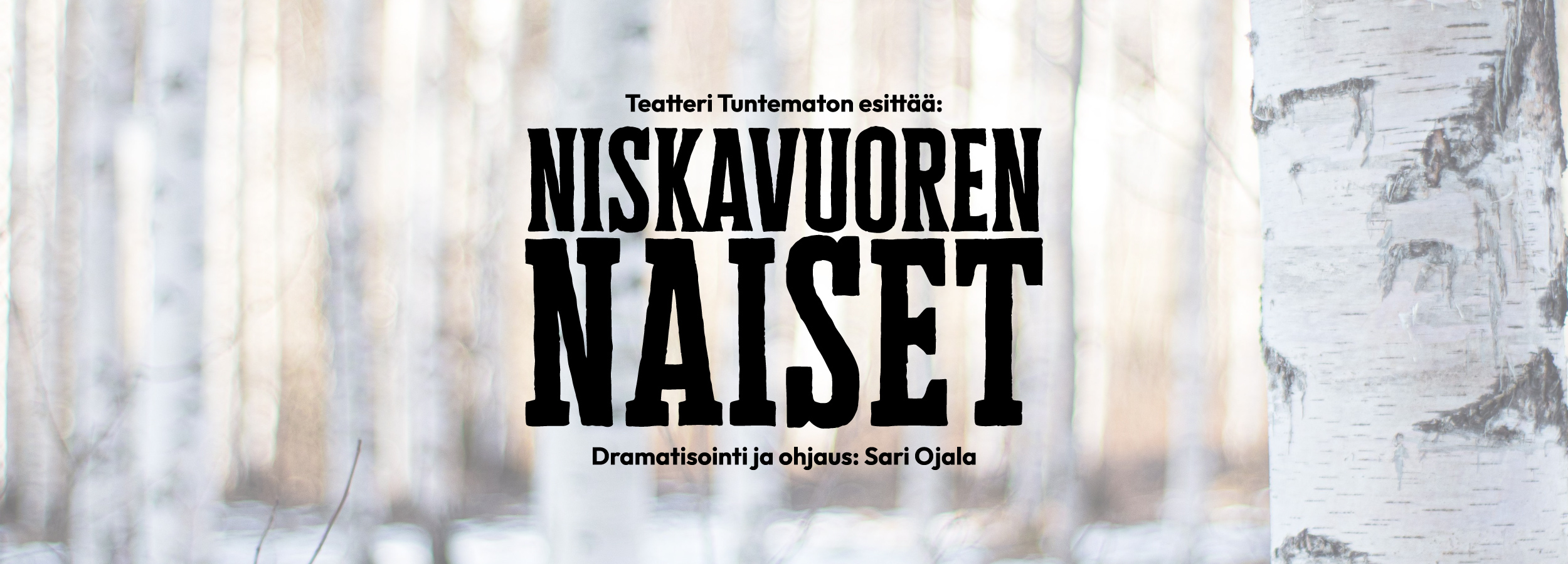 Niskavuoren naiset -teatteriesitys kuvituskuva