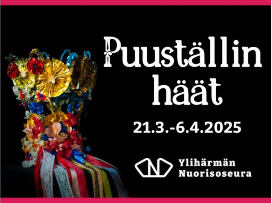 Puuställin häät -näytelmän mainoskuva