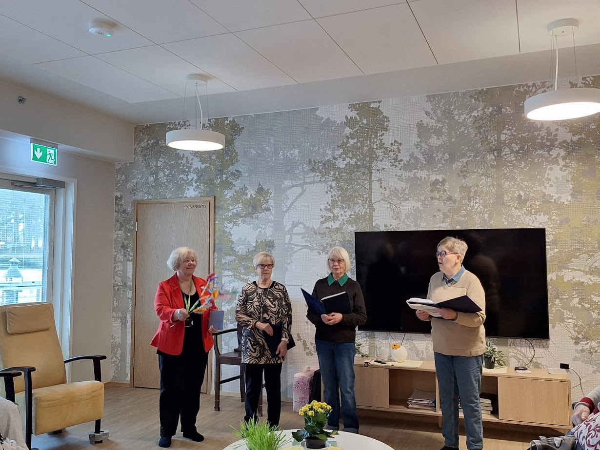 Runopiirin vierailu Villa Koivulassa 10.4.2025