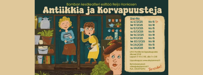 Bomban kesäteatteri 2.8.2025
