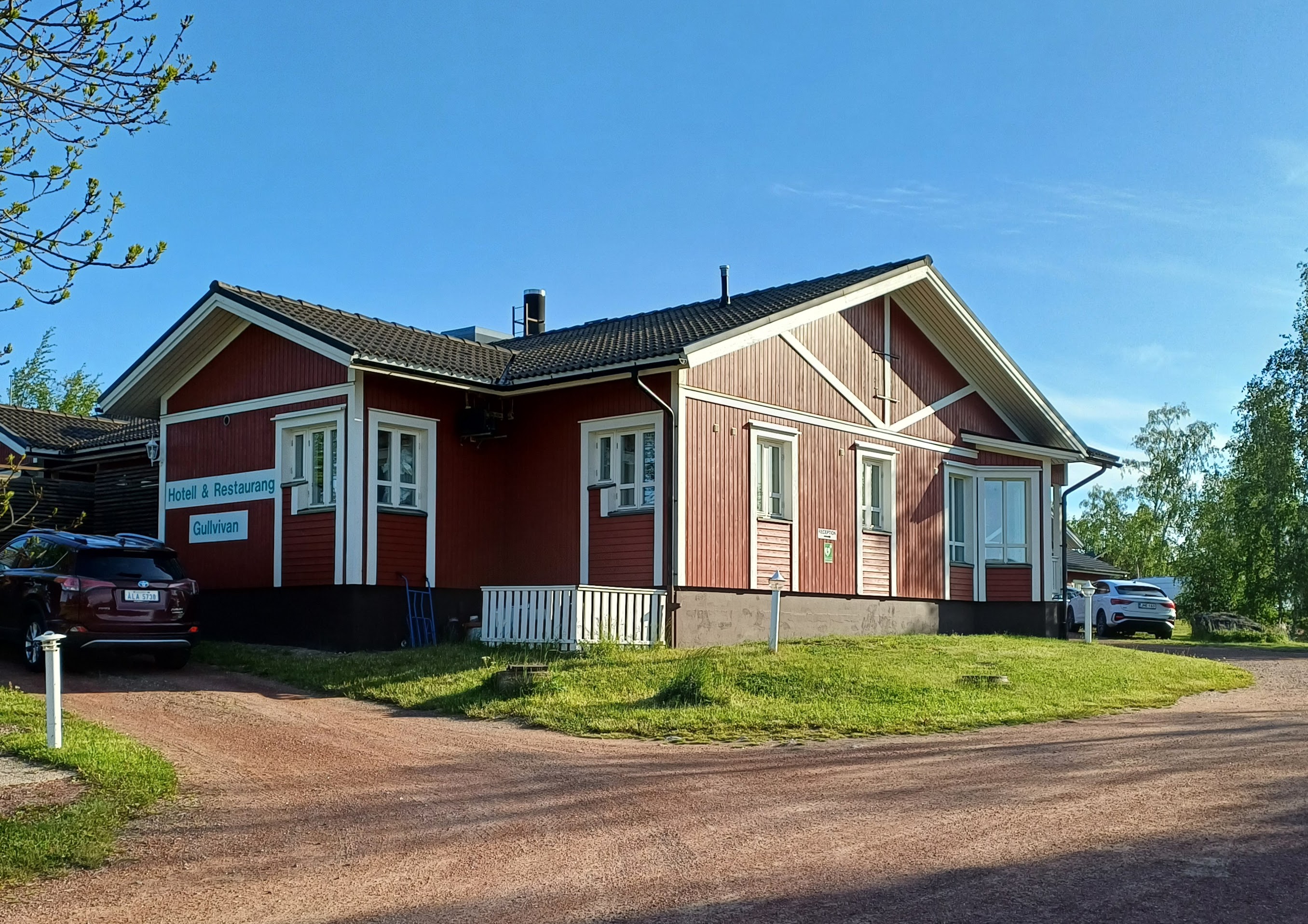 Gullvivan hotelli Brändön saarella