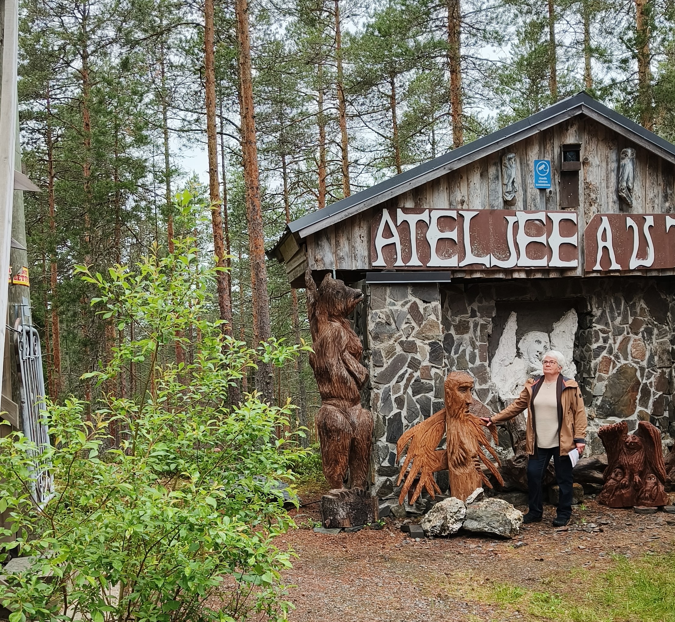 ... kuvaajakin pääsi kuvaan