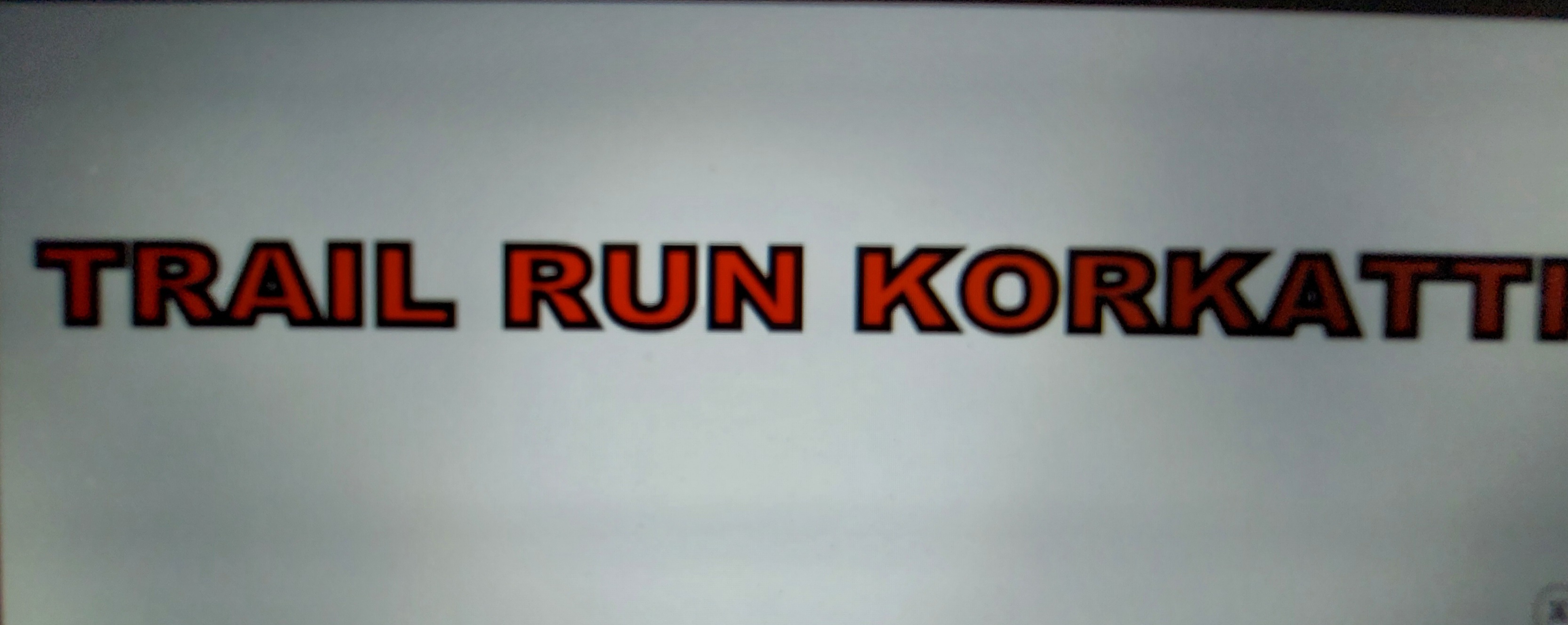 trail run