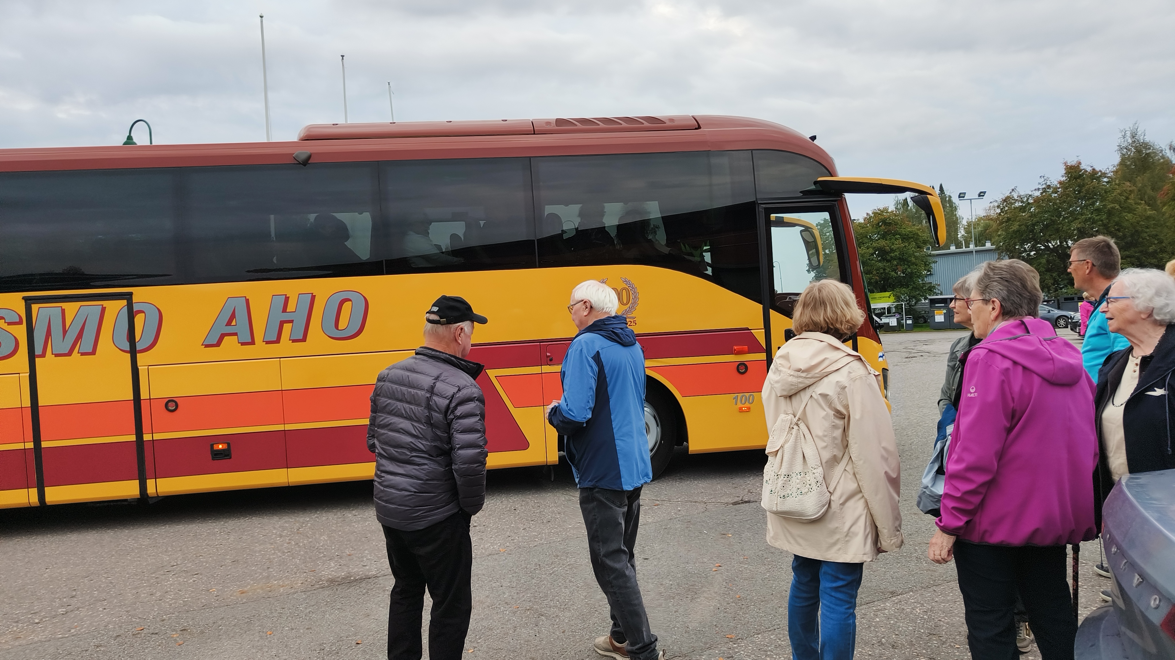 ...kohti Yxpihlajaa talkoomatkalle