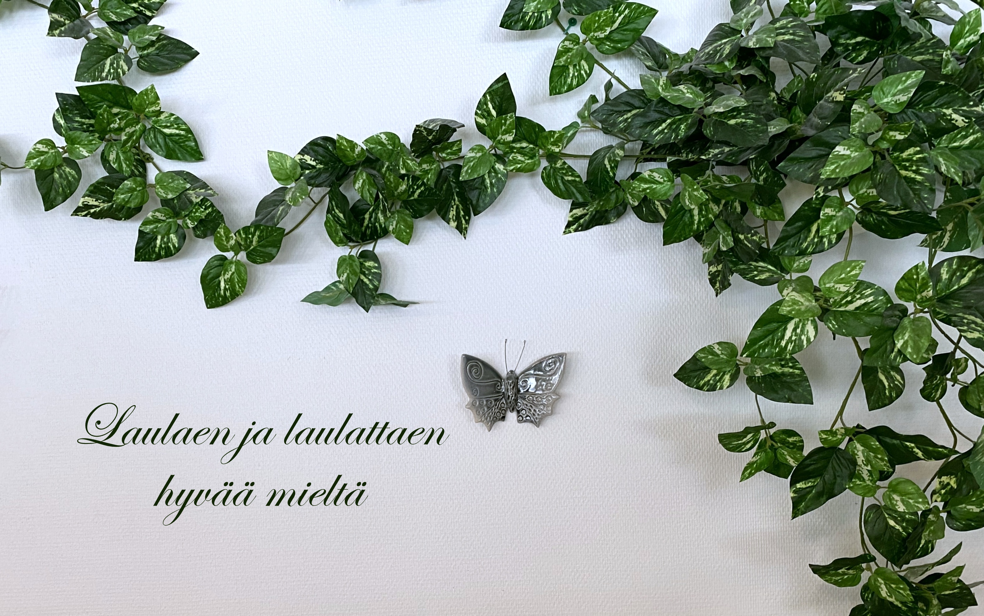 Laulaen ja laulattaen hyvää mieltä