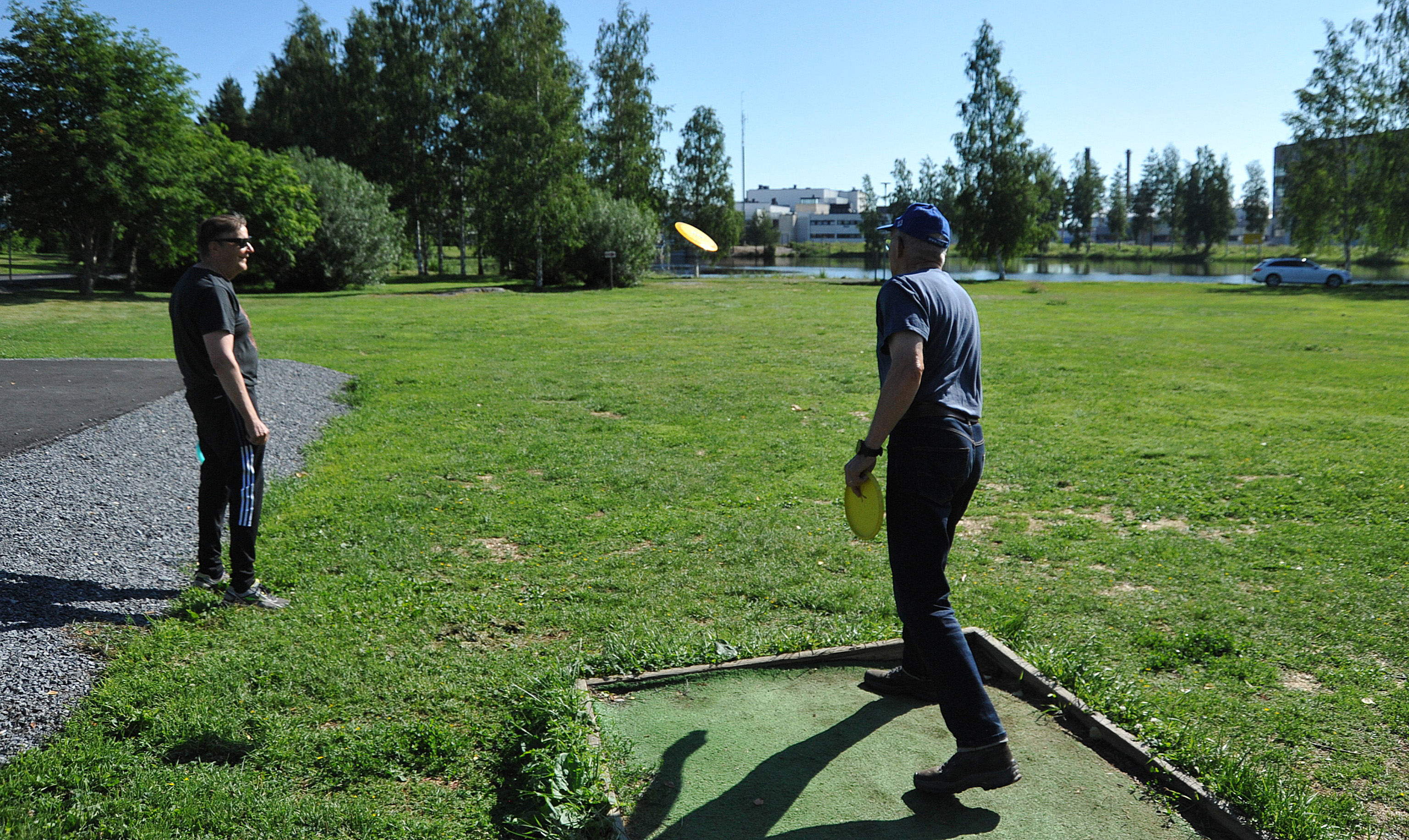 frisbeegolf