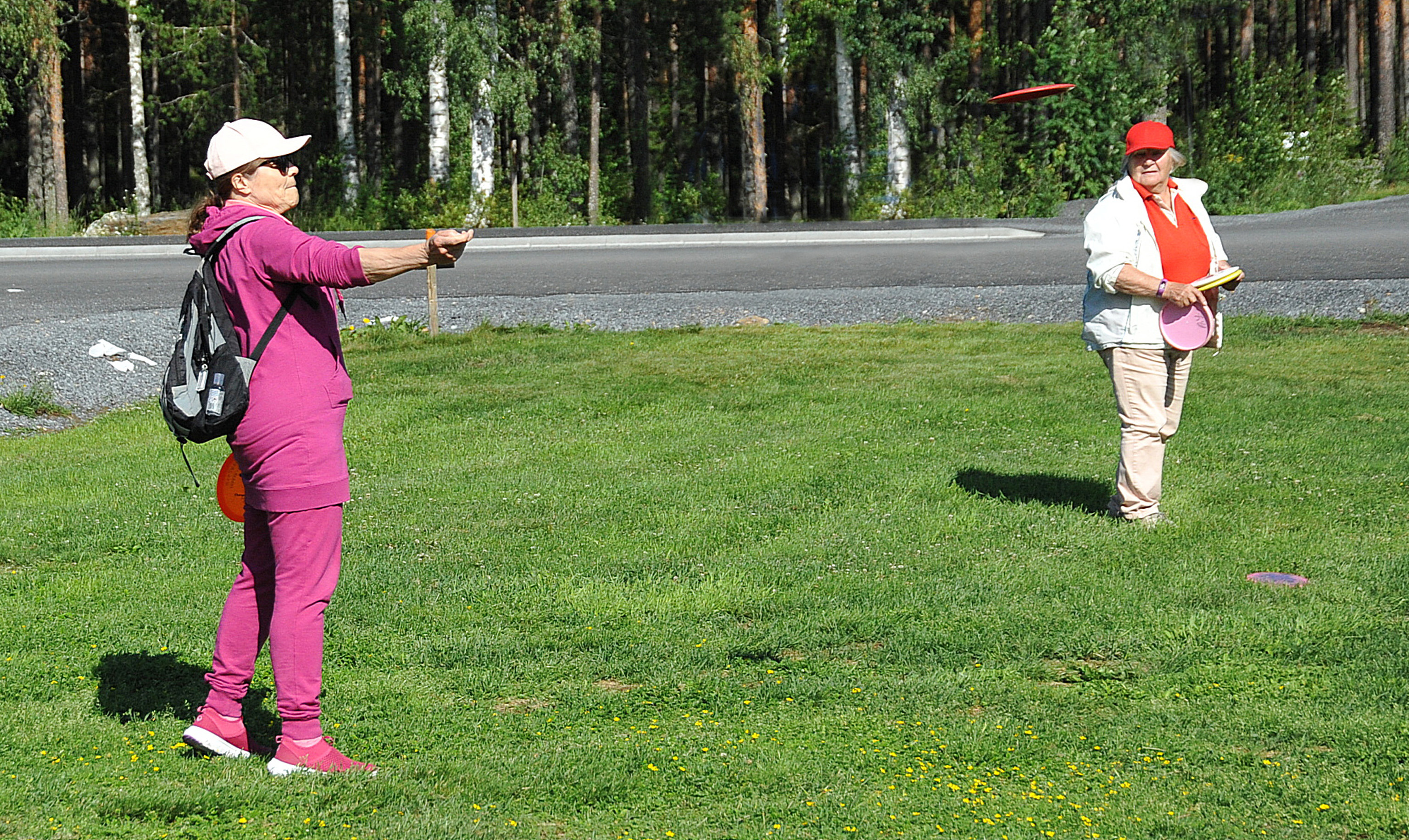 frisbeegolf