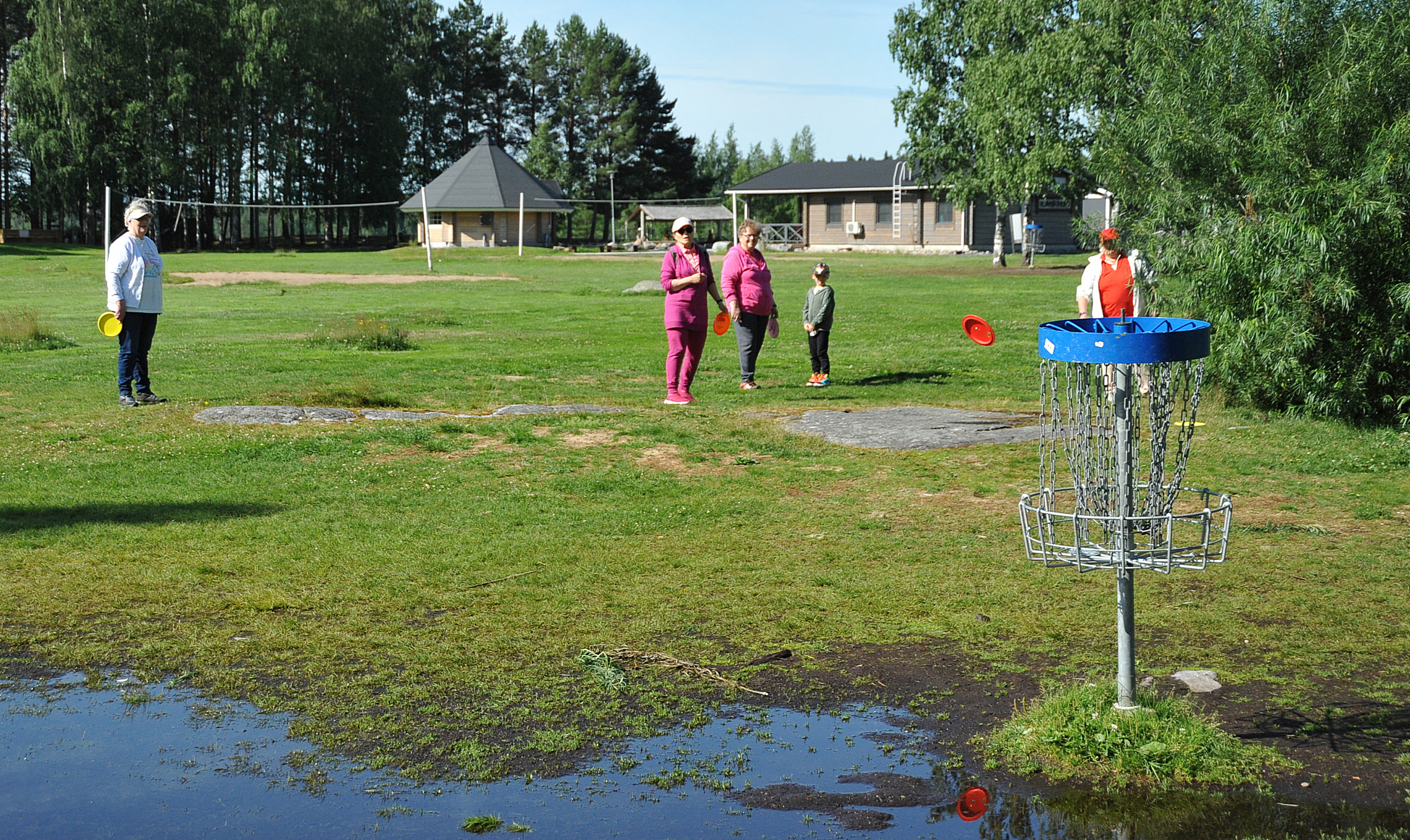 frisbeegolf