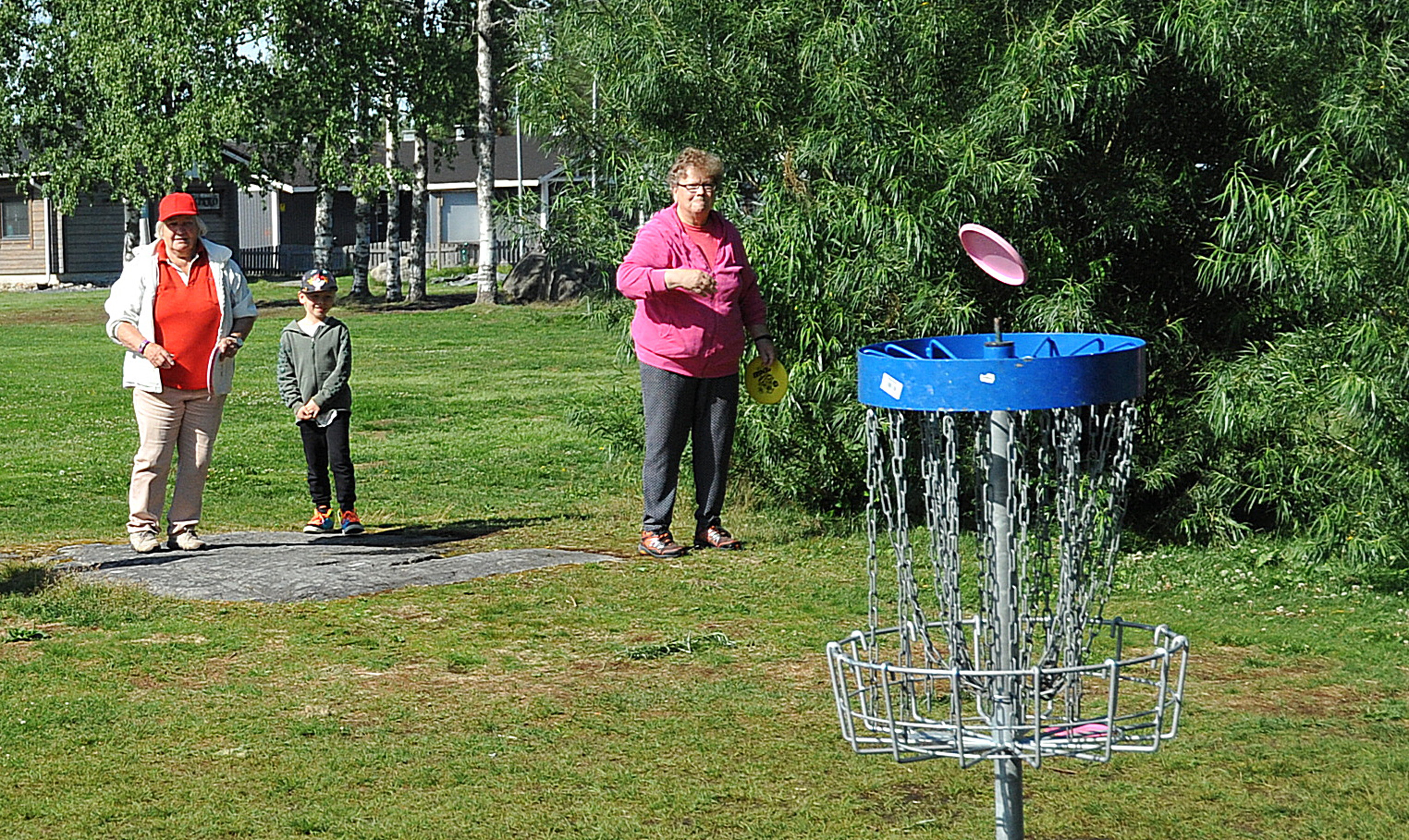 frisbeegolf