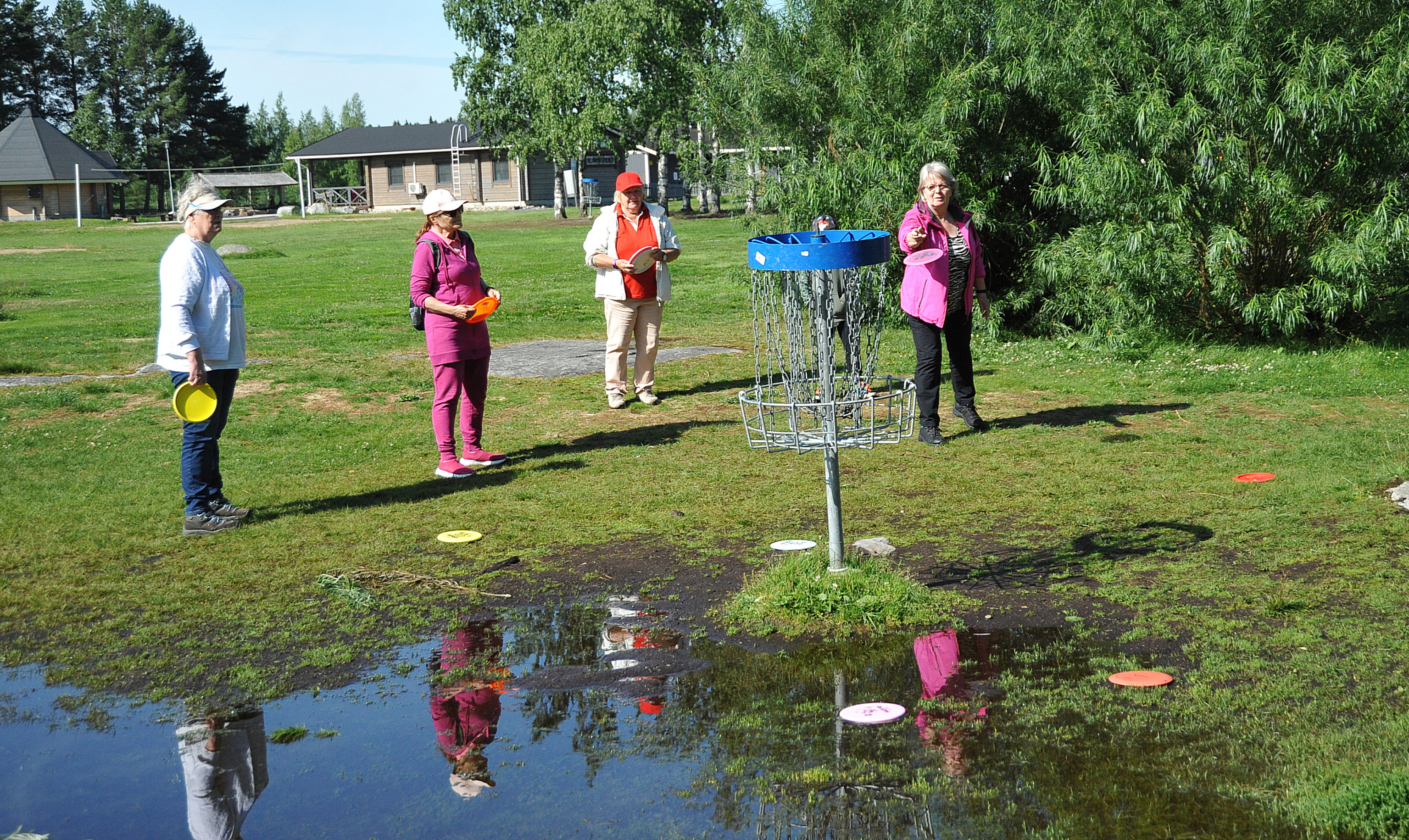 frisbeegolf