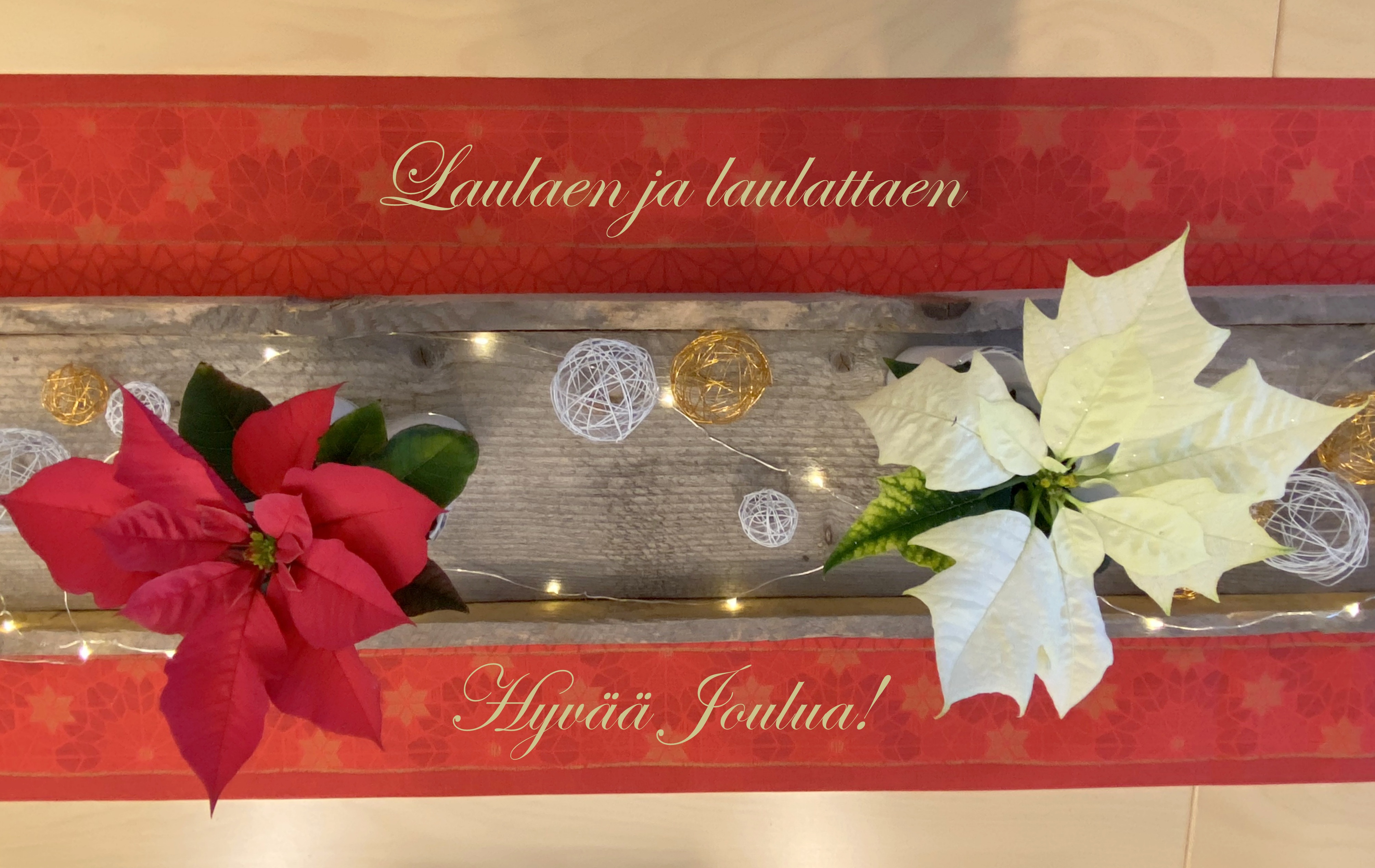 Joululiina ja joulutähdet