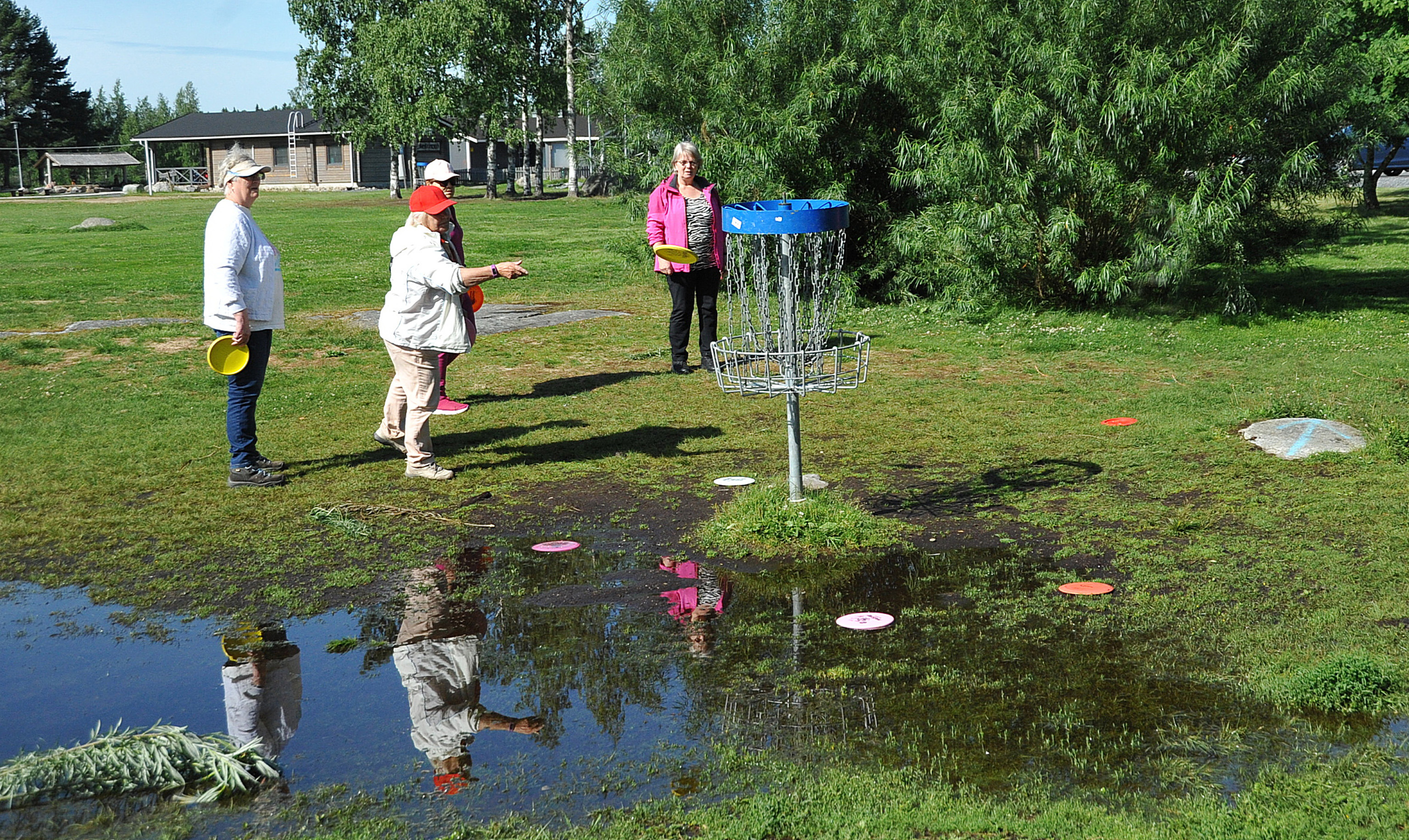 frisbeegolf