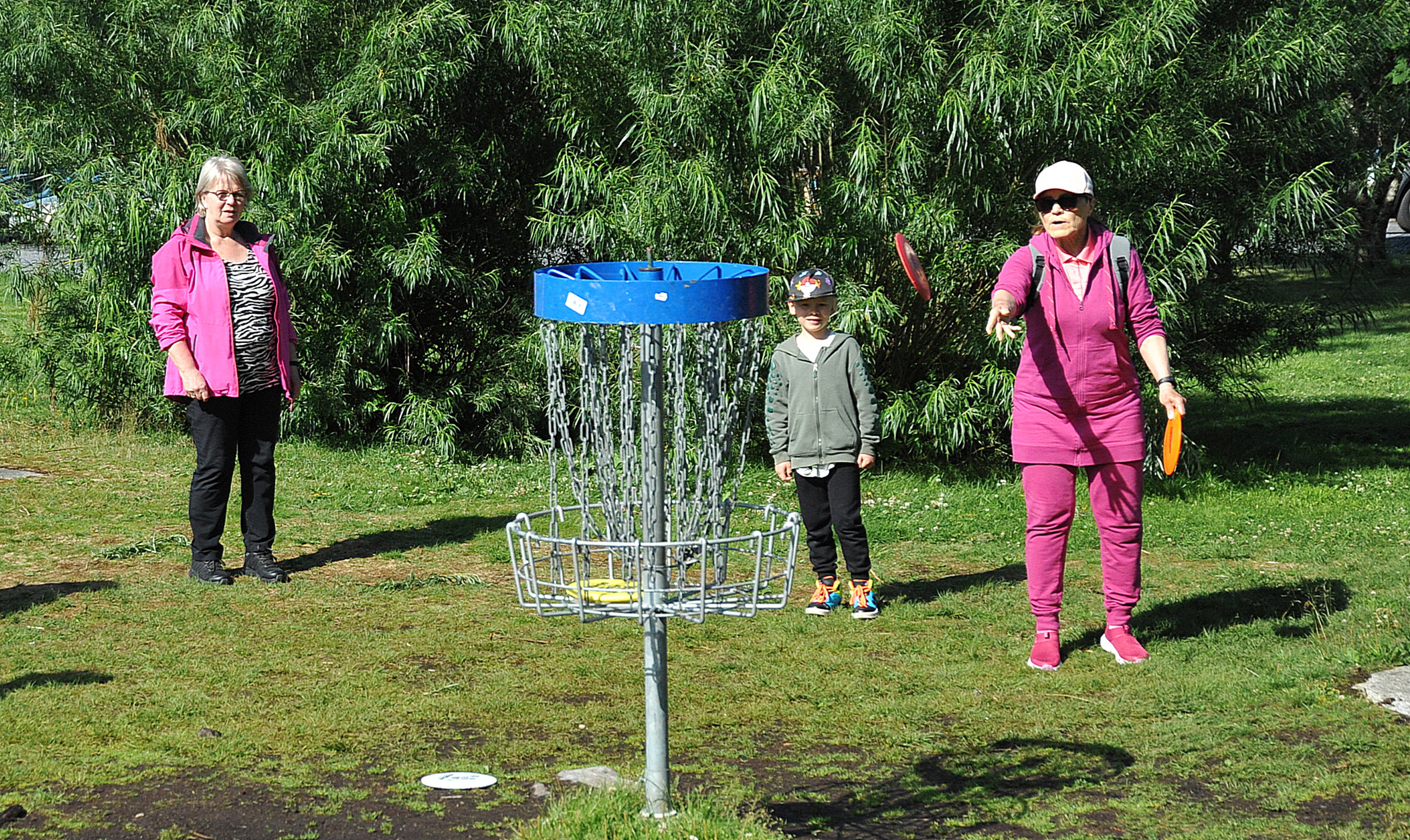 frisbeegolf