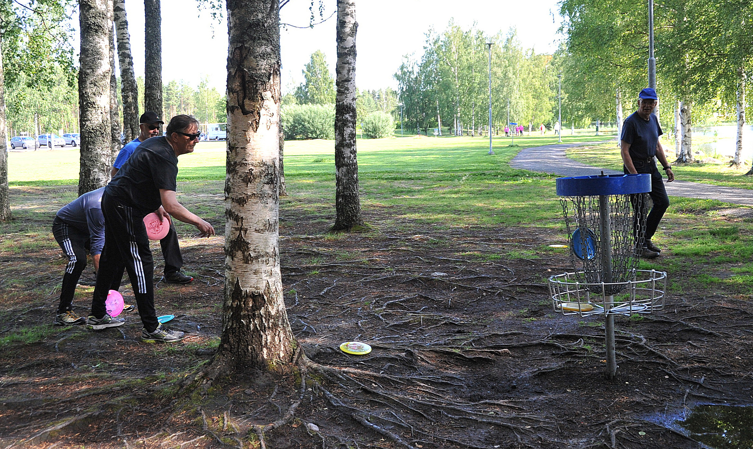 frisbeegolf