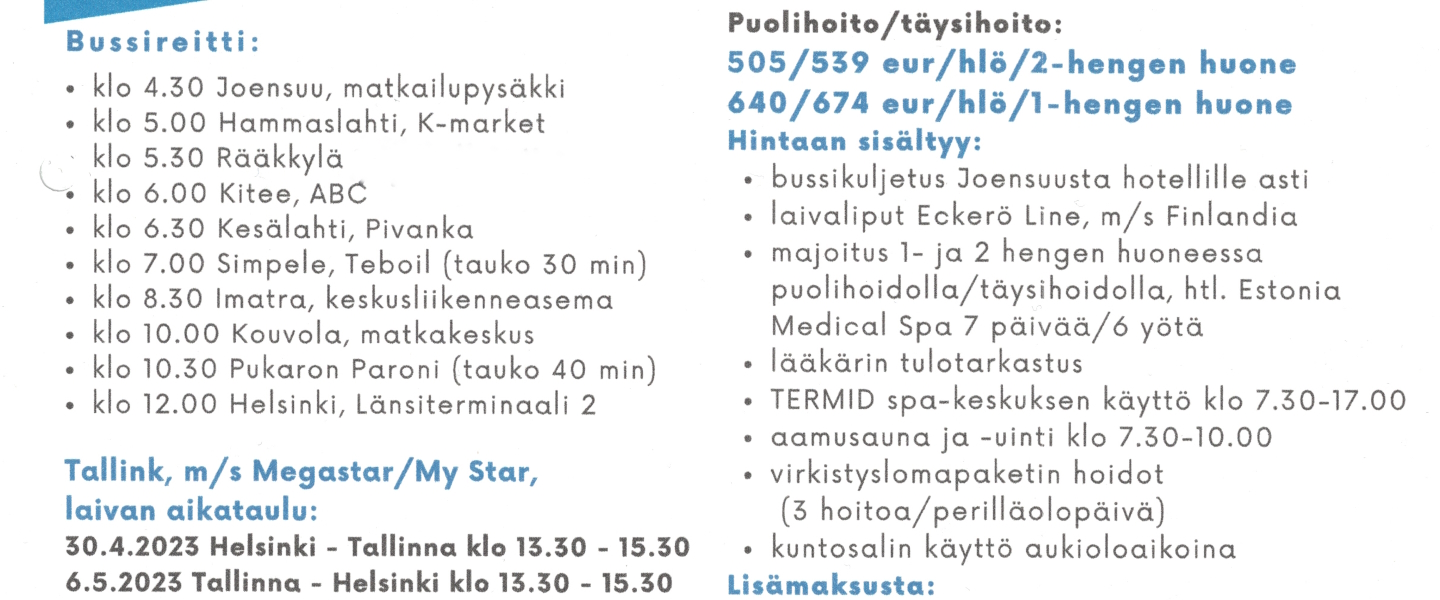 Pärnun matka